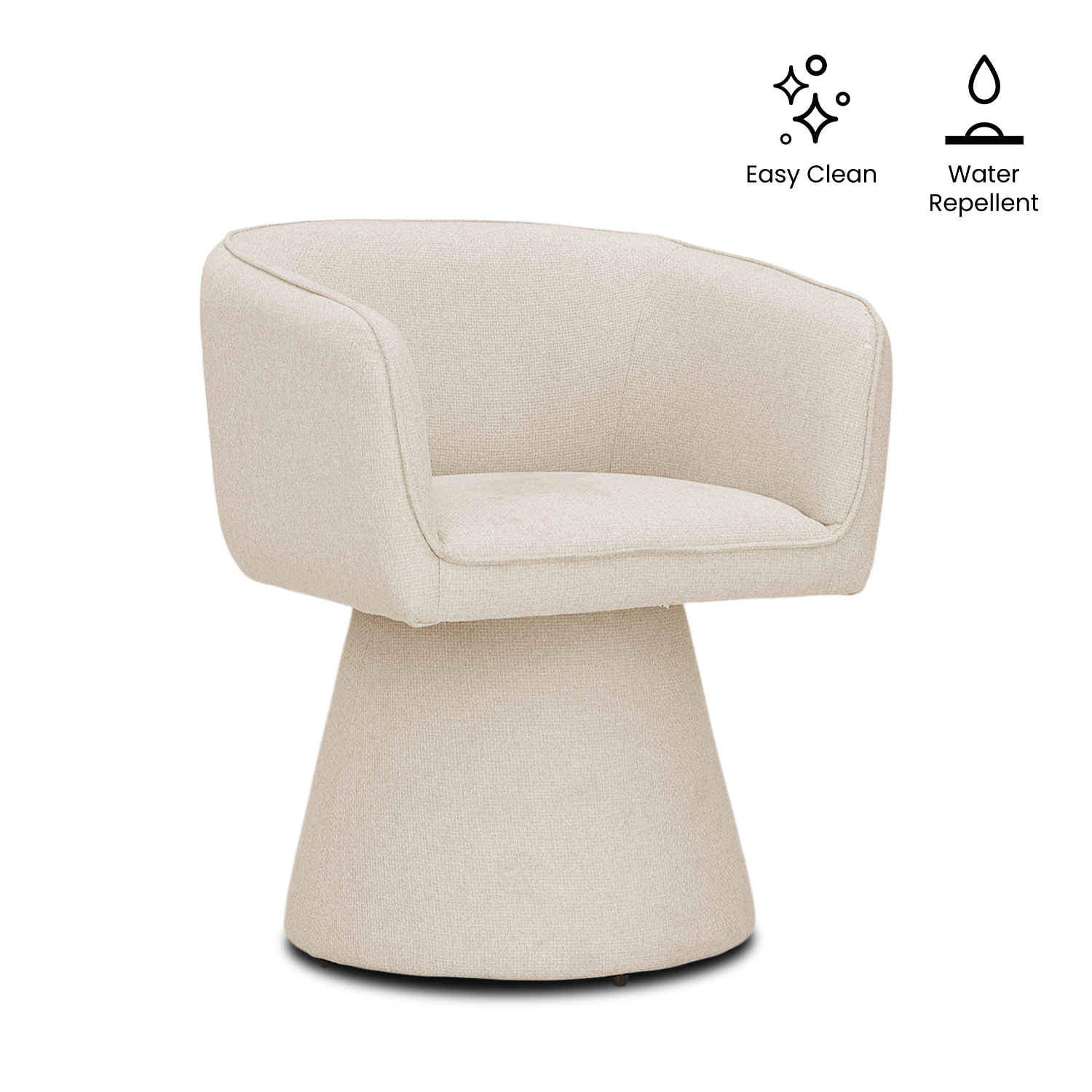 Alma Oatmeal Accent Chair