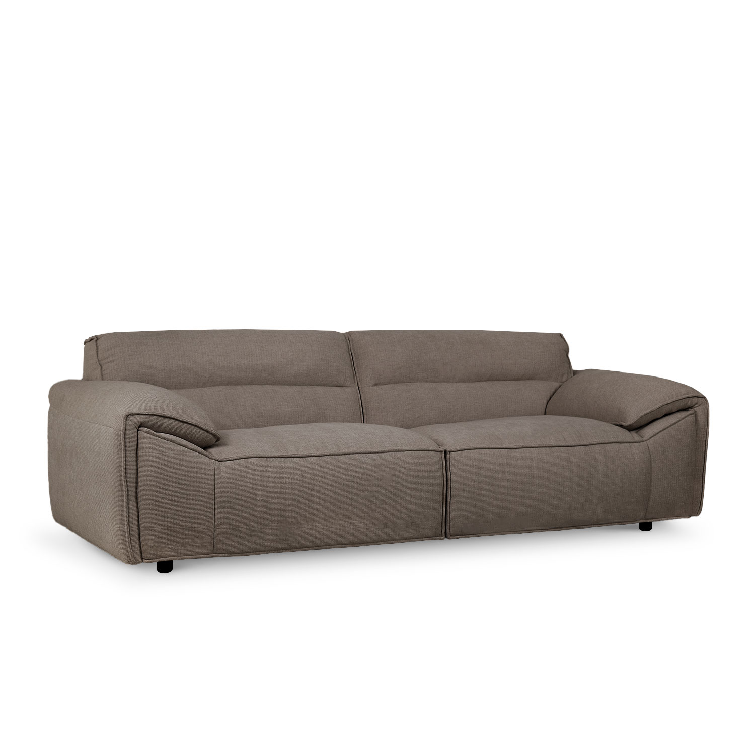 Ryder Saddle Brown 4 Seater Sofa