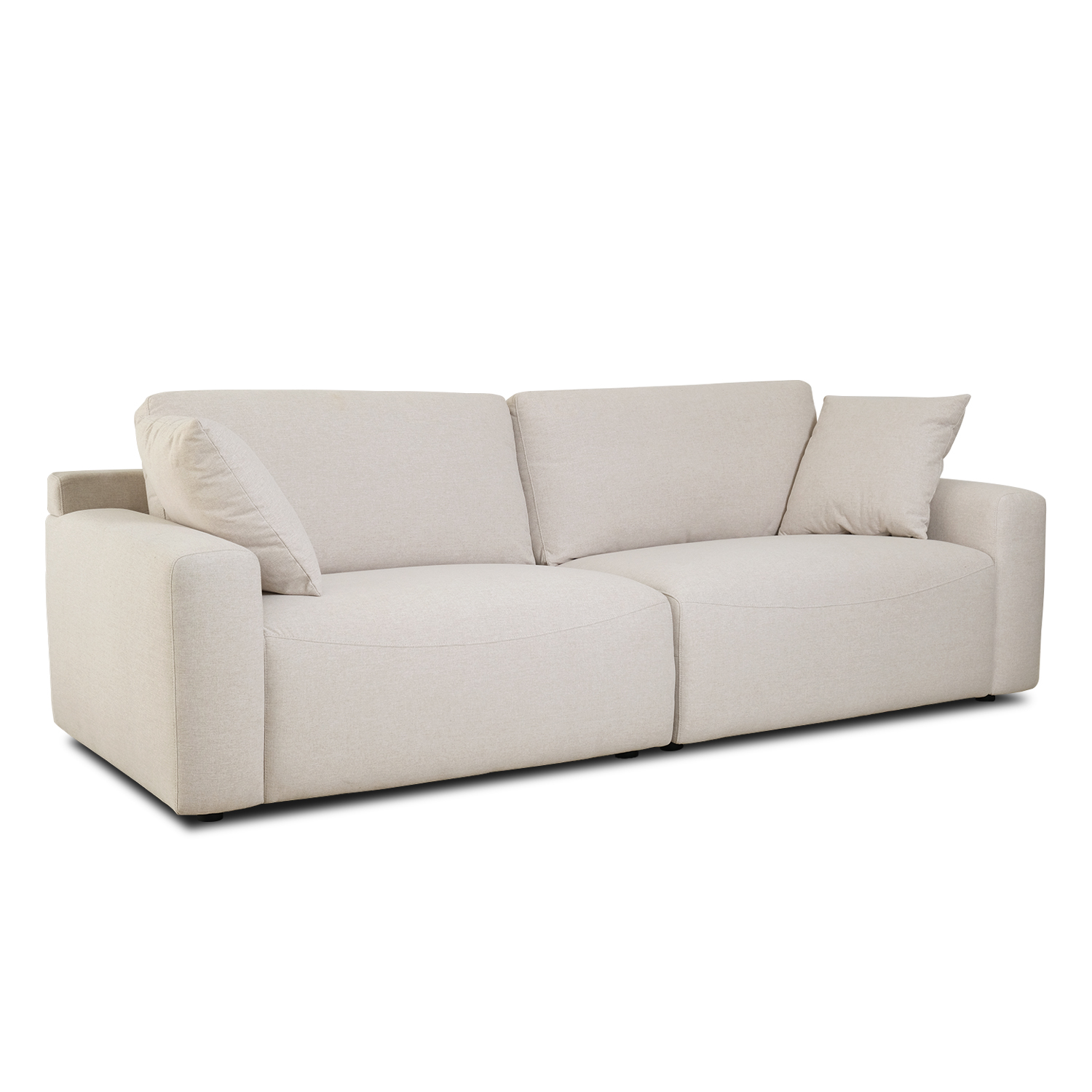 Leif Oatmeal 4 Seater Sofa