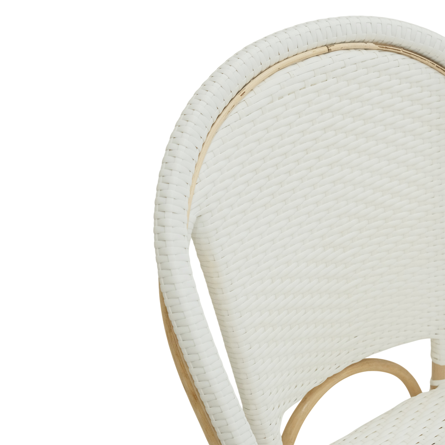 Timor Rattan Dining Chair White