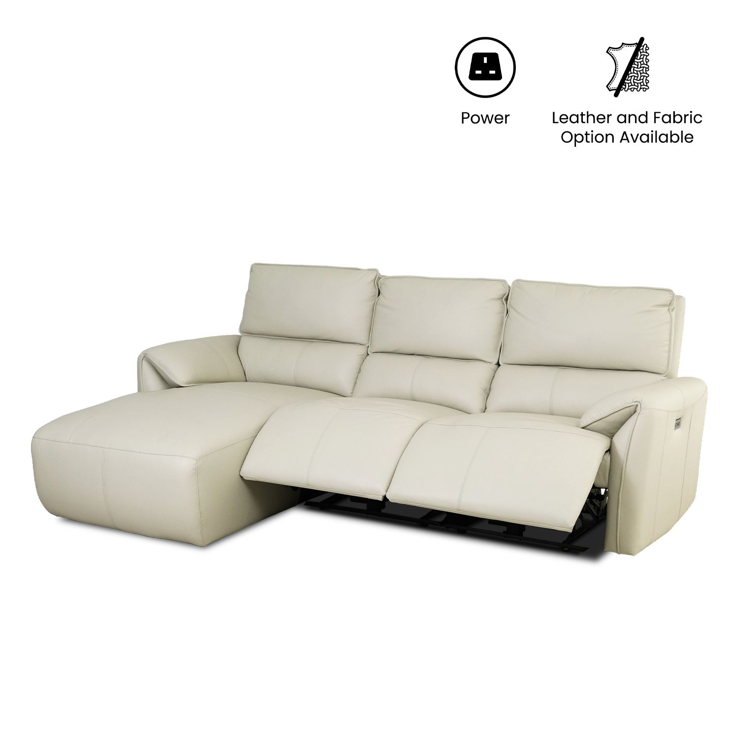 Haven Right Sectional Double-Power Reclining Sofa