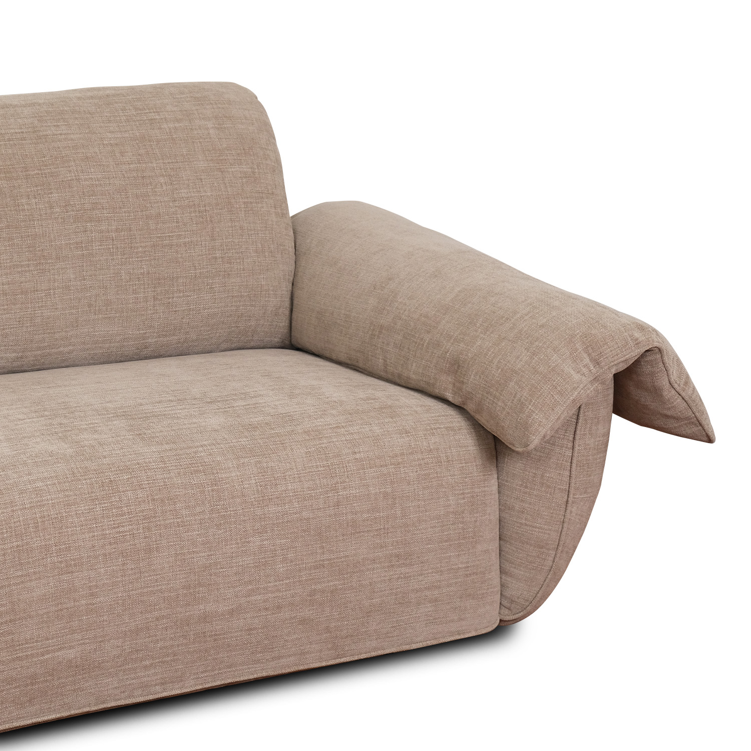 Reynna Sand Brown 3 Seater Sofa