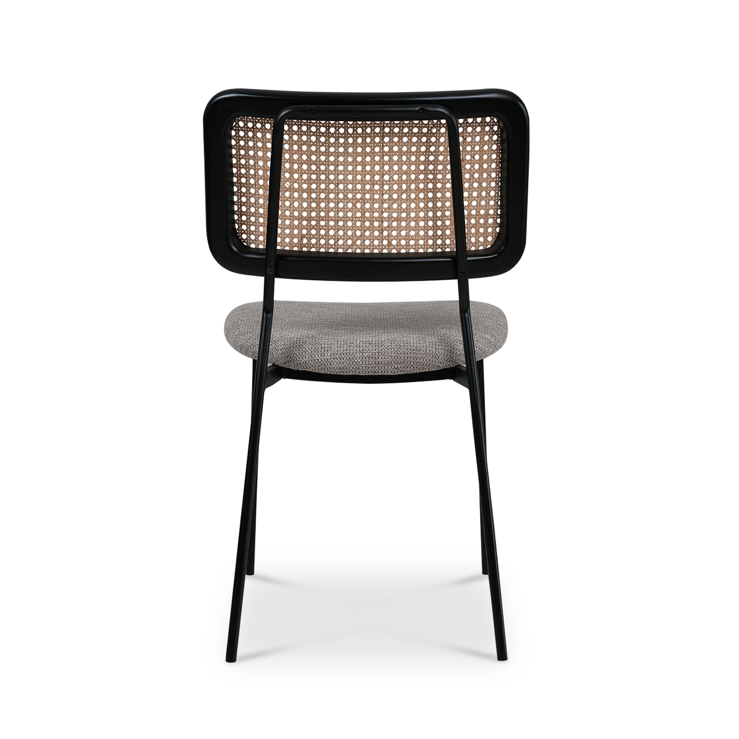Gaia Ebony Dining Chair Stone Beige