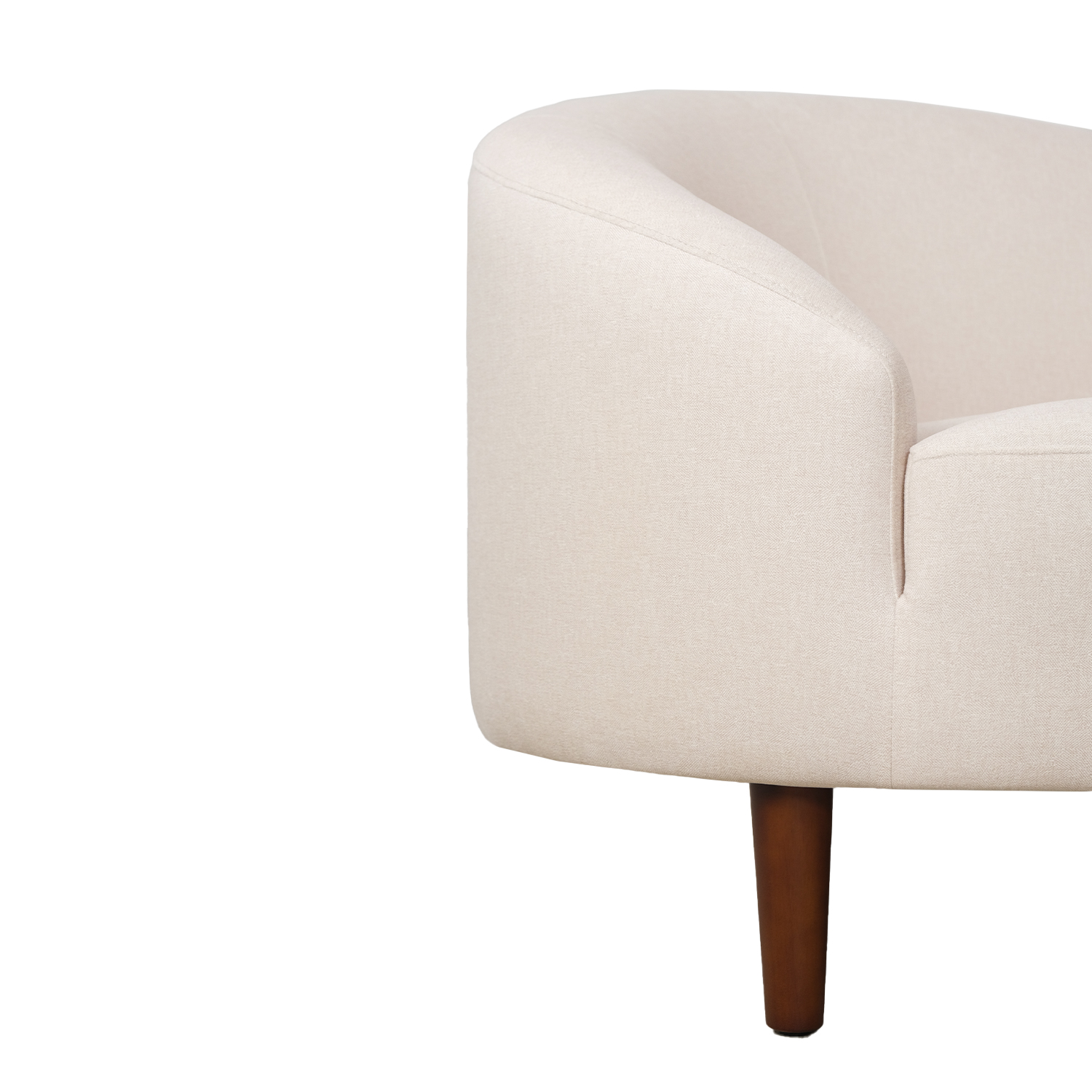 Desirée Creme 3 Seater Sofa