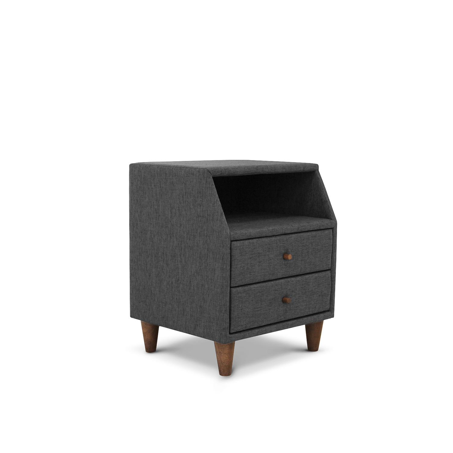 Alexa Side Table Coal Grey