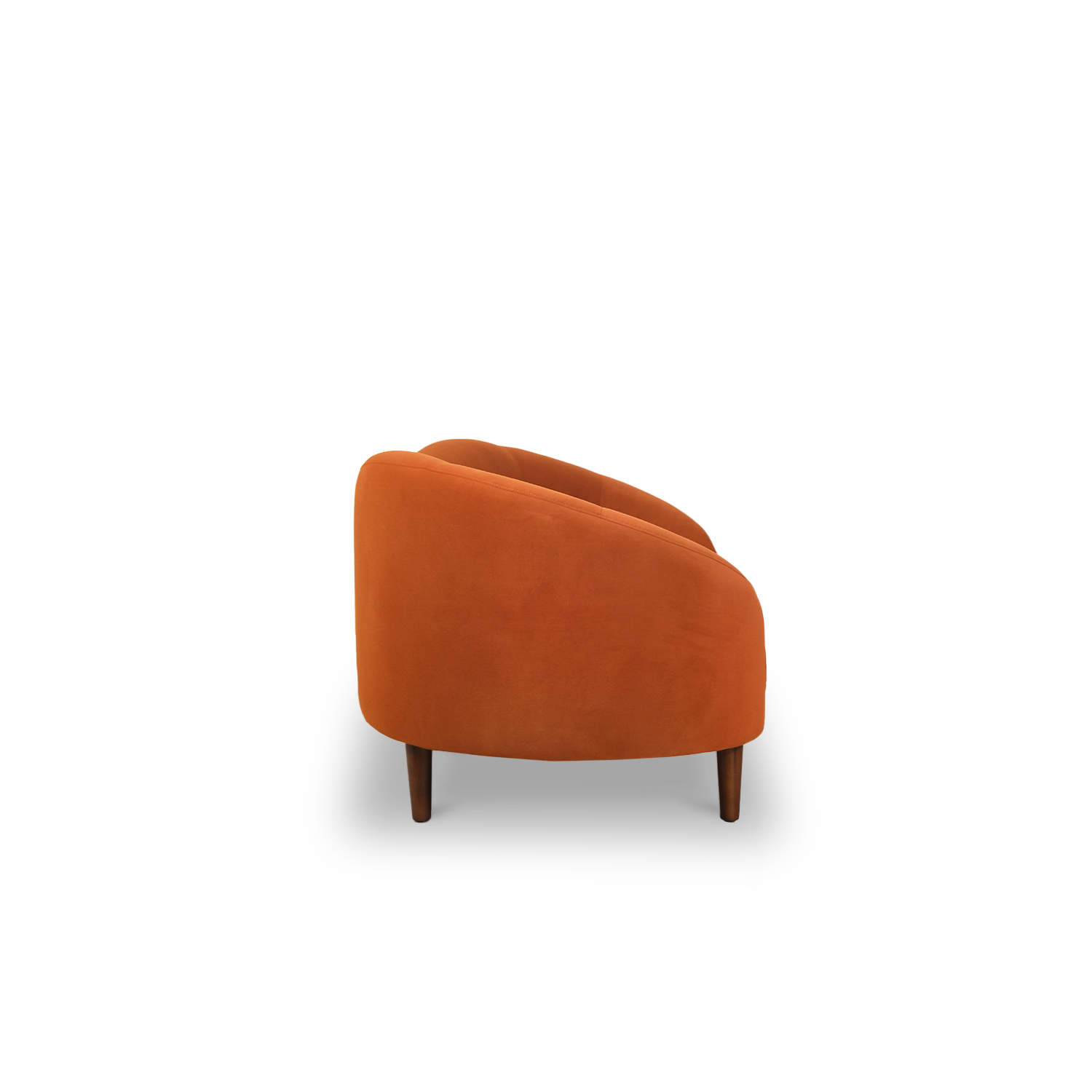 Desirée Umber Brown 3 Seater Sofa