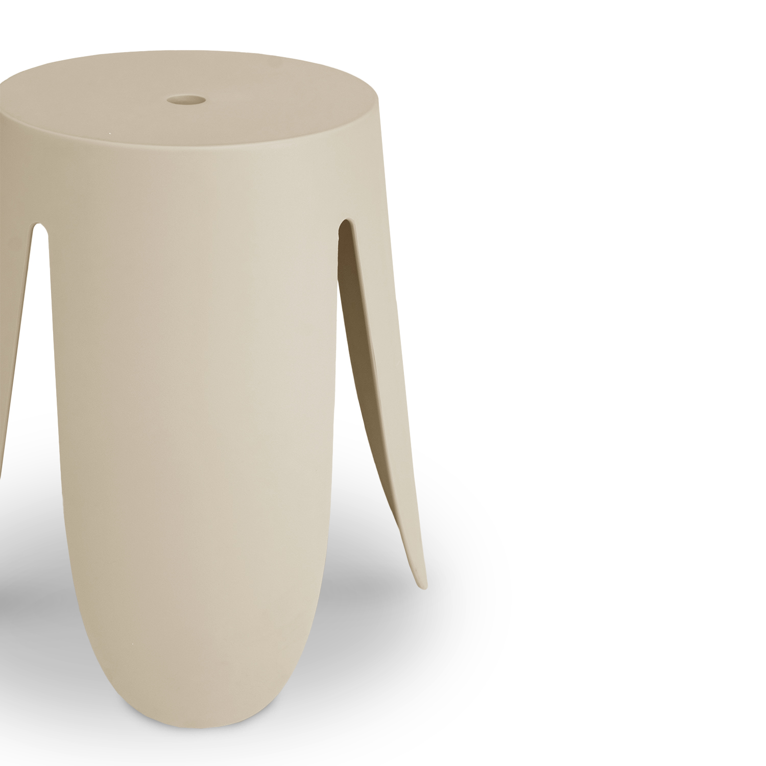 Petal Stool Taupe
