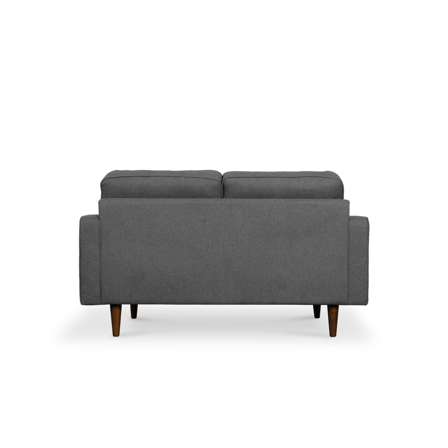 Jane Pebble Grey Mid-Century 2 Seater Sofa