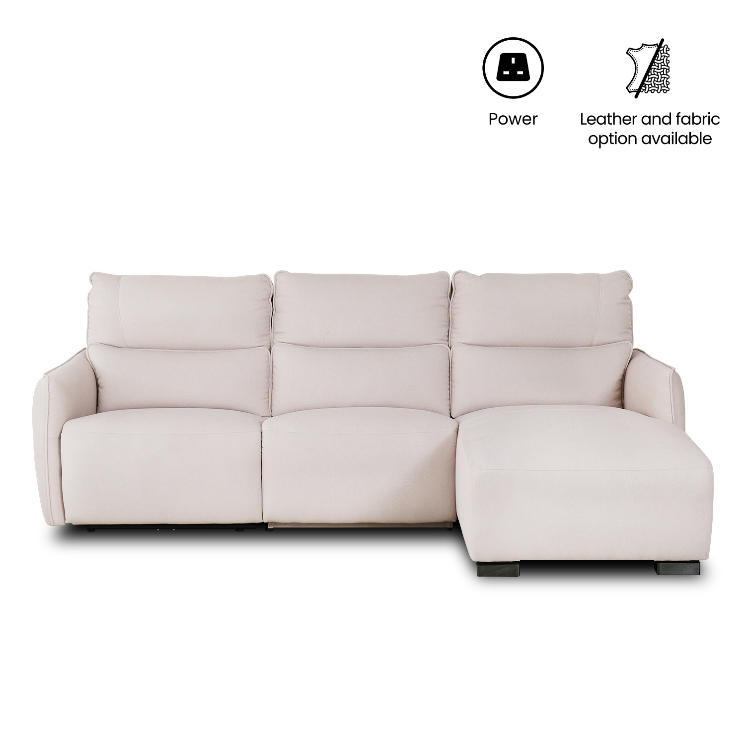 Camilla Left Sectional Power Reclining Sofa