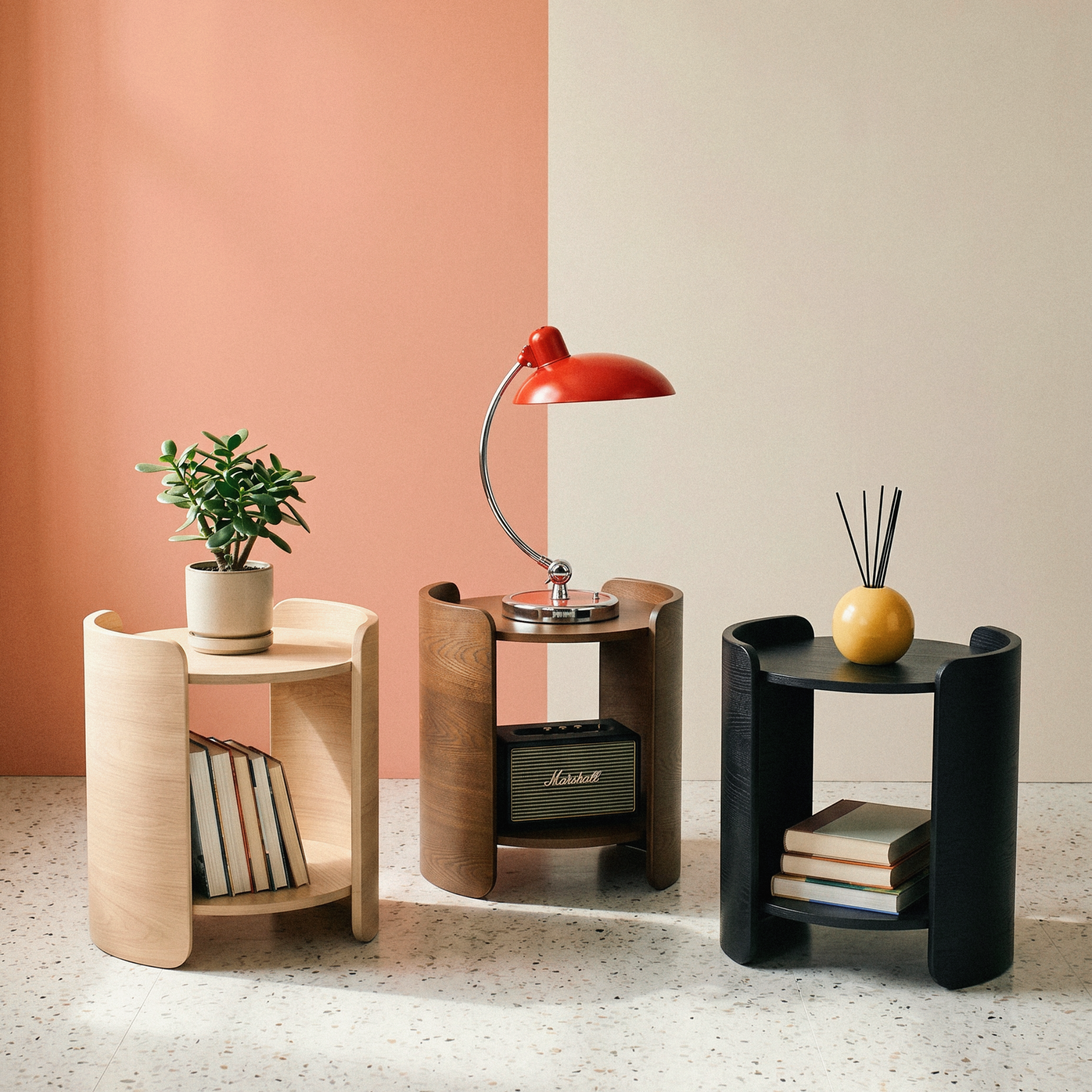 Tobi Ebony Side Table