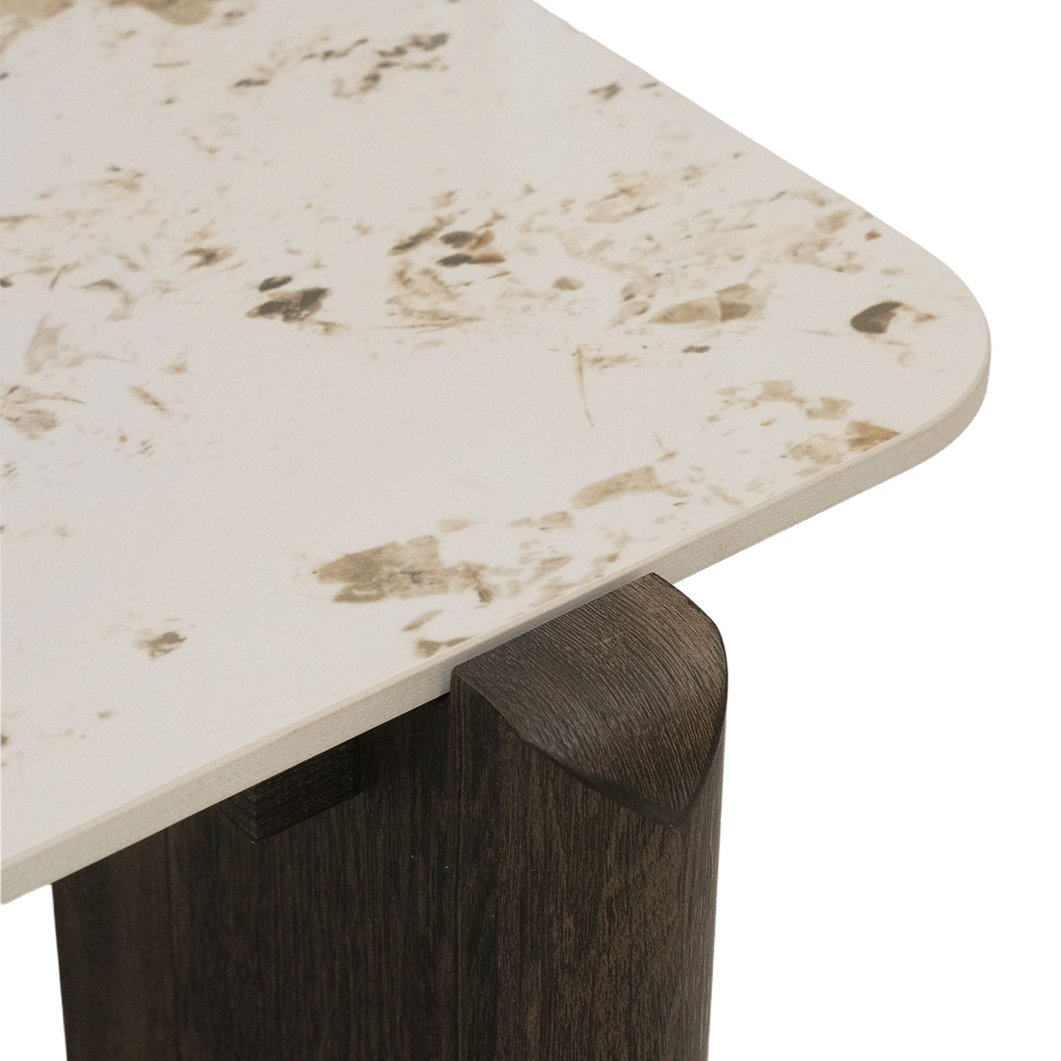 Juno Ceramic White Rectangular Coffee Table