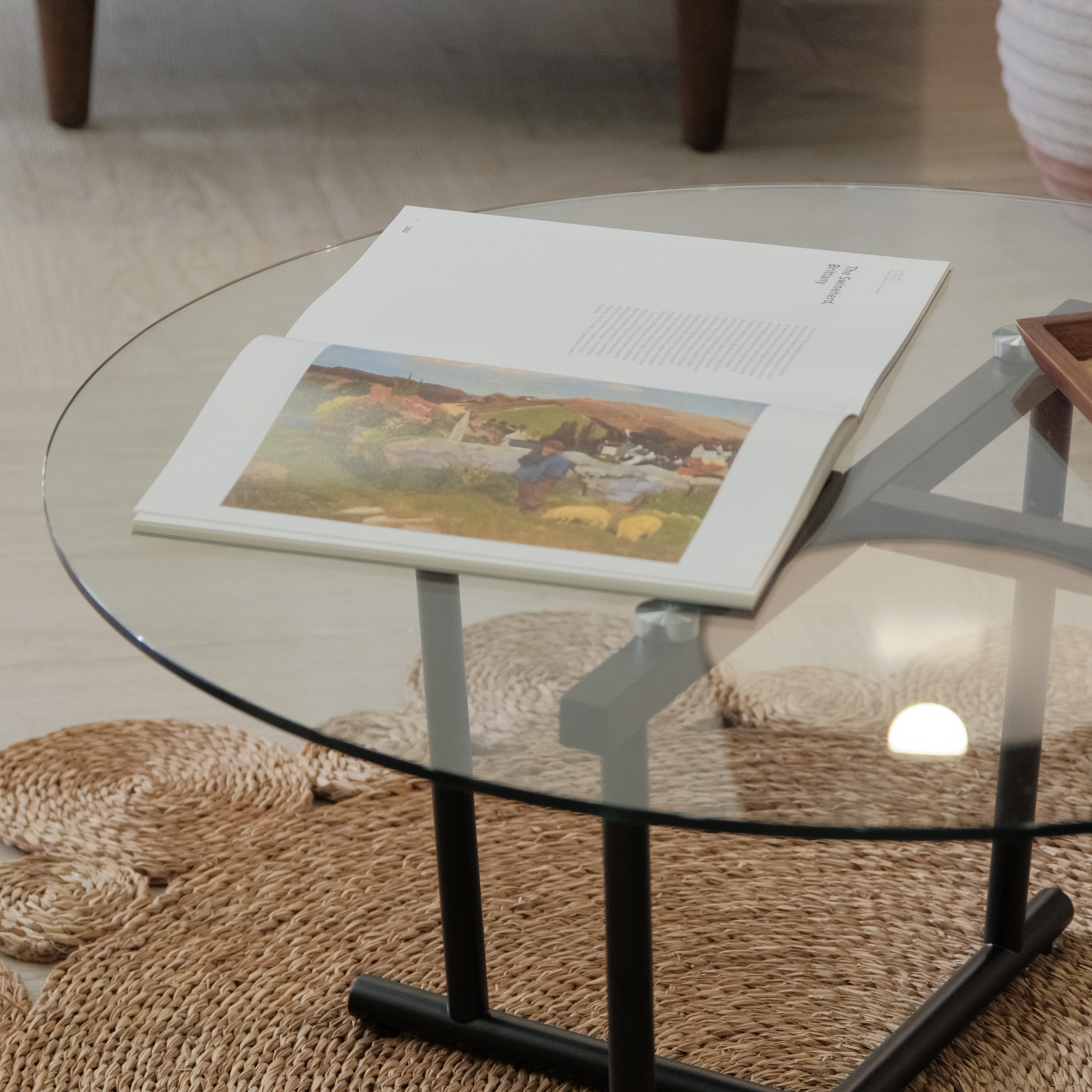Evan Round Coffee Table