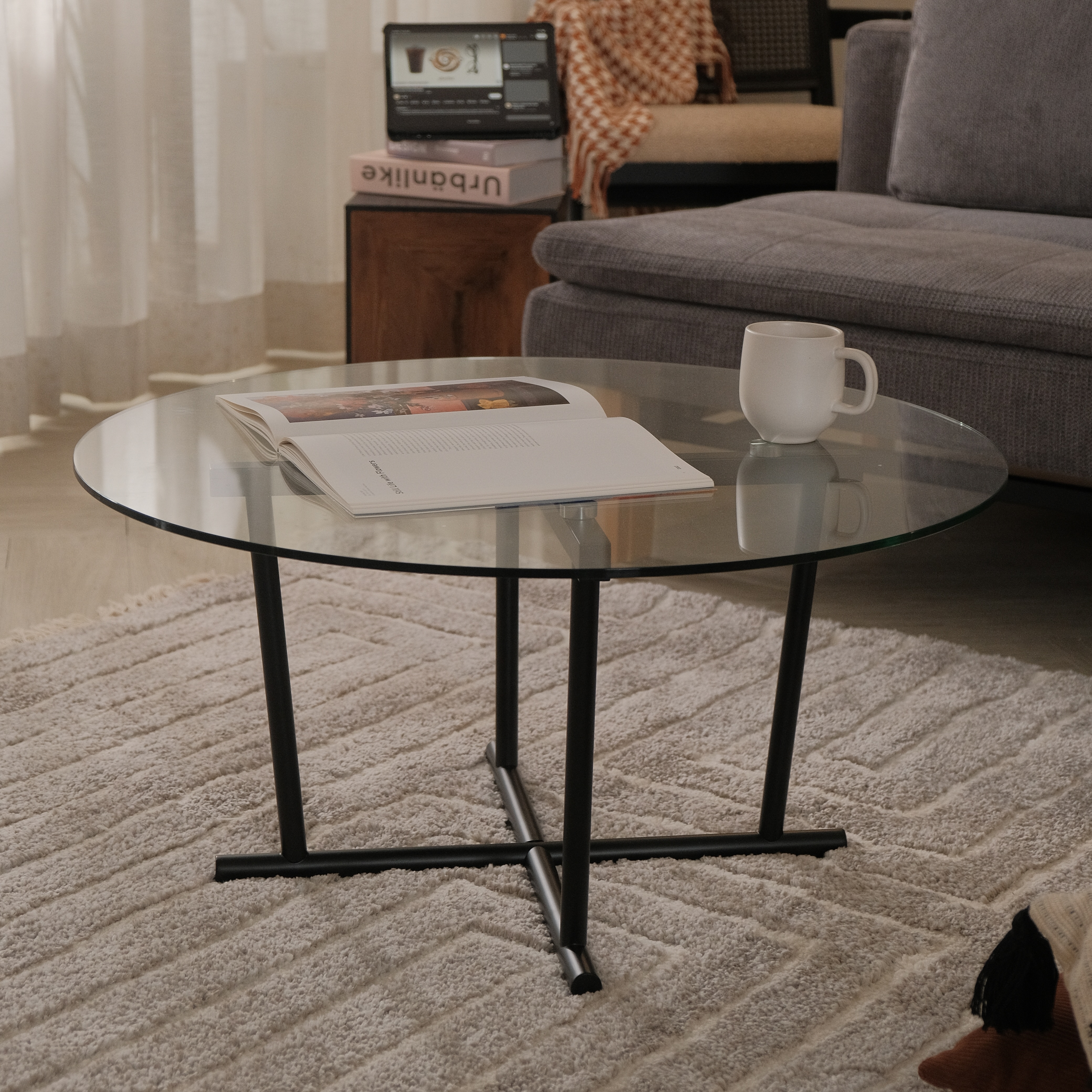 Evan Round Coffee Table