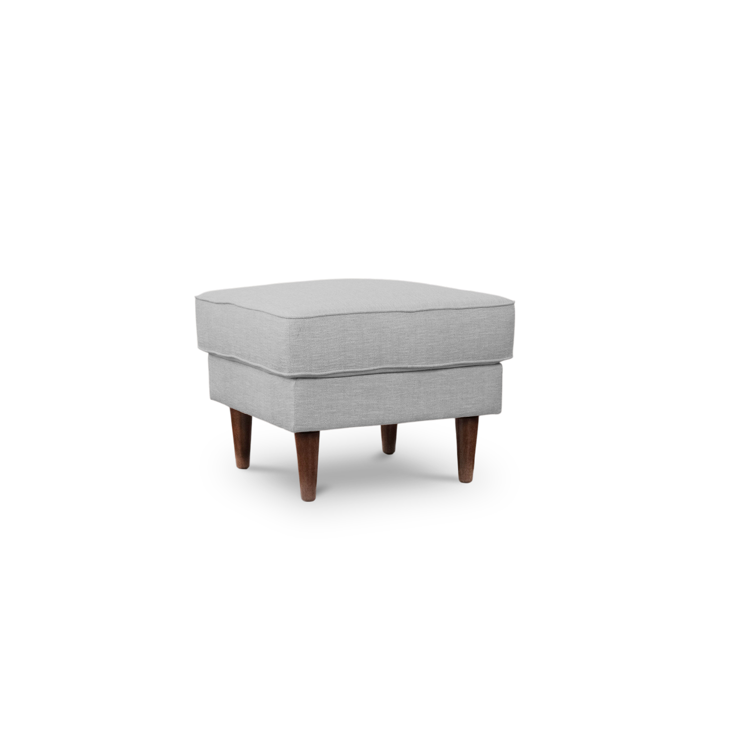 Jane Mist Grey Ottoman