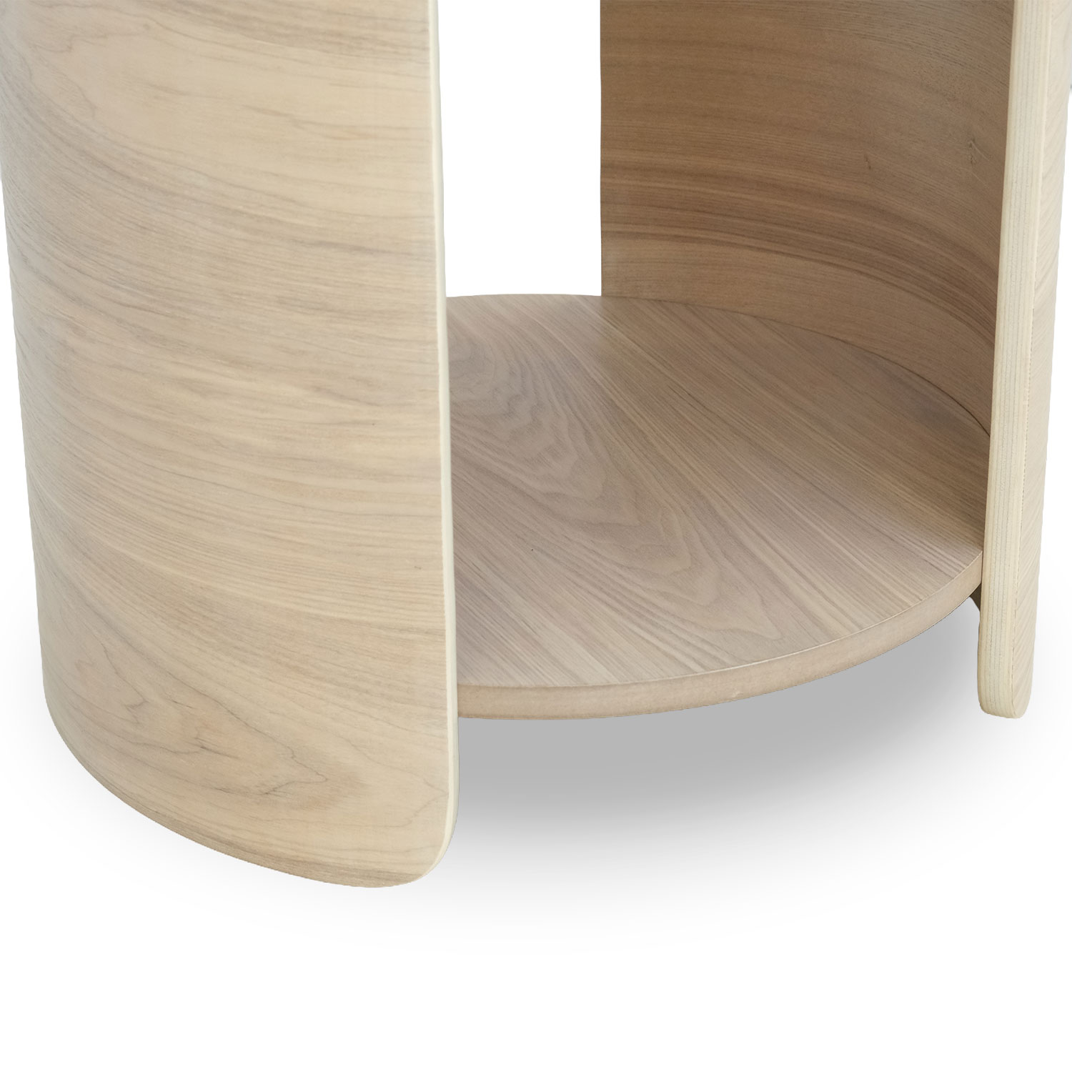 Tobi White Oak Side Table