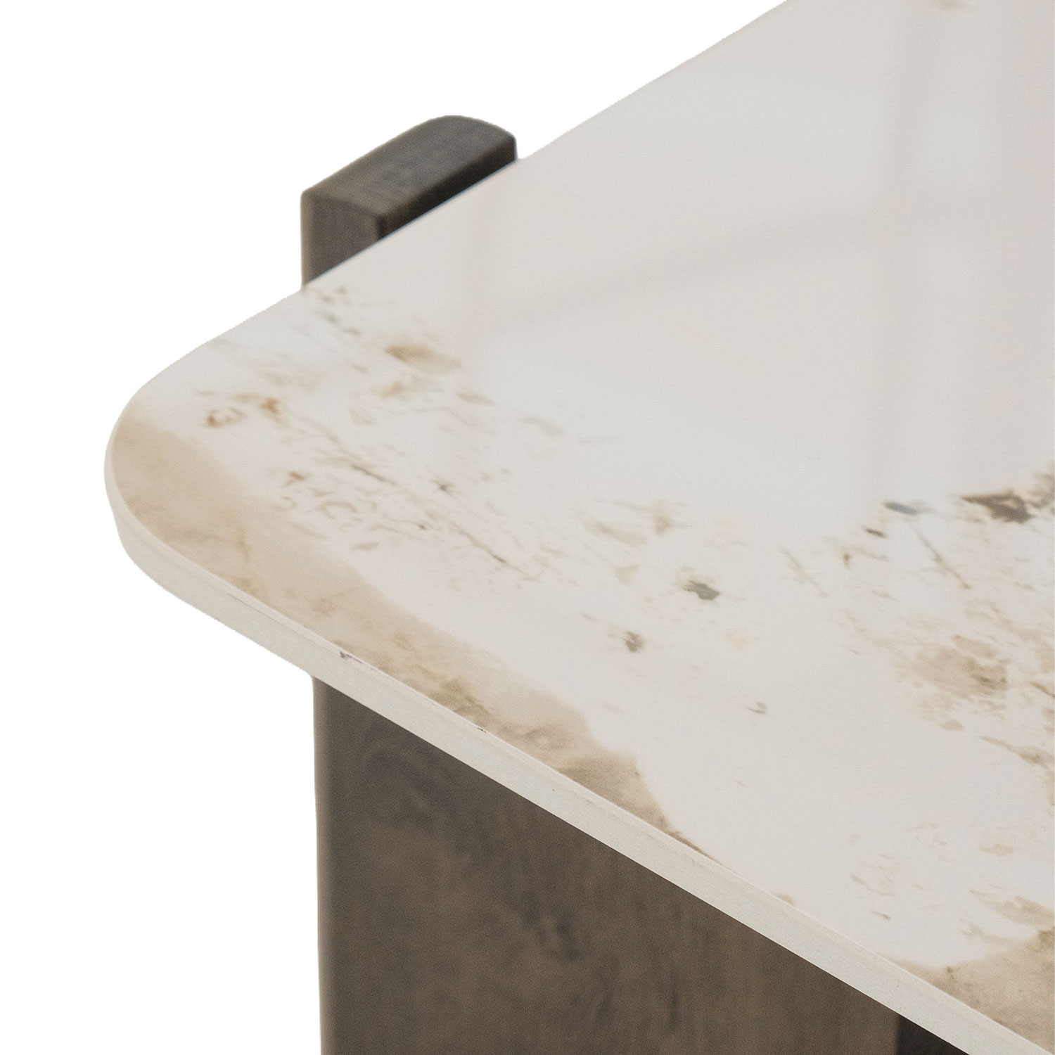 Juno Ceramic White Rectangular Coffee Table