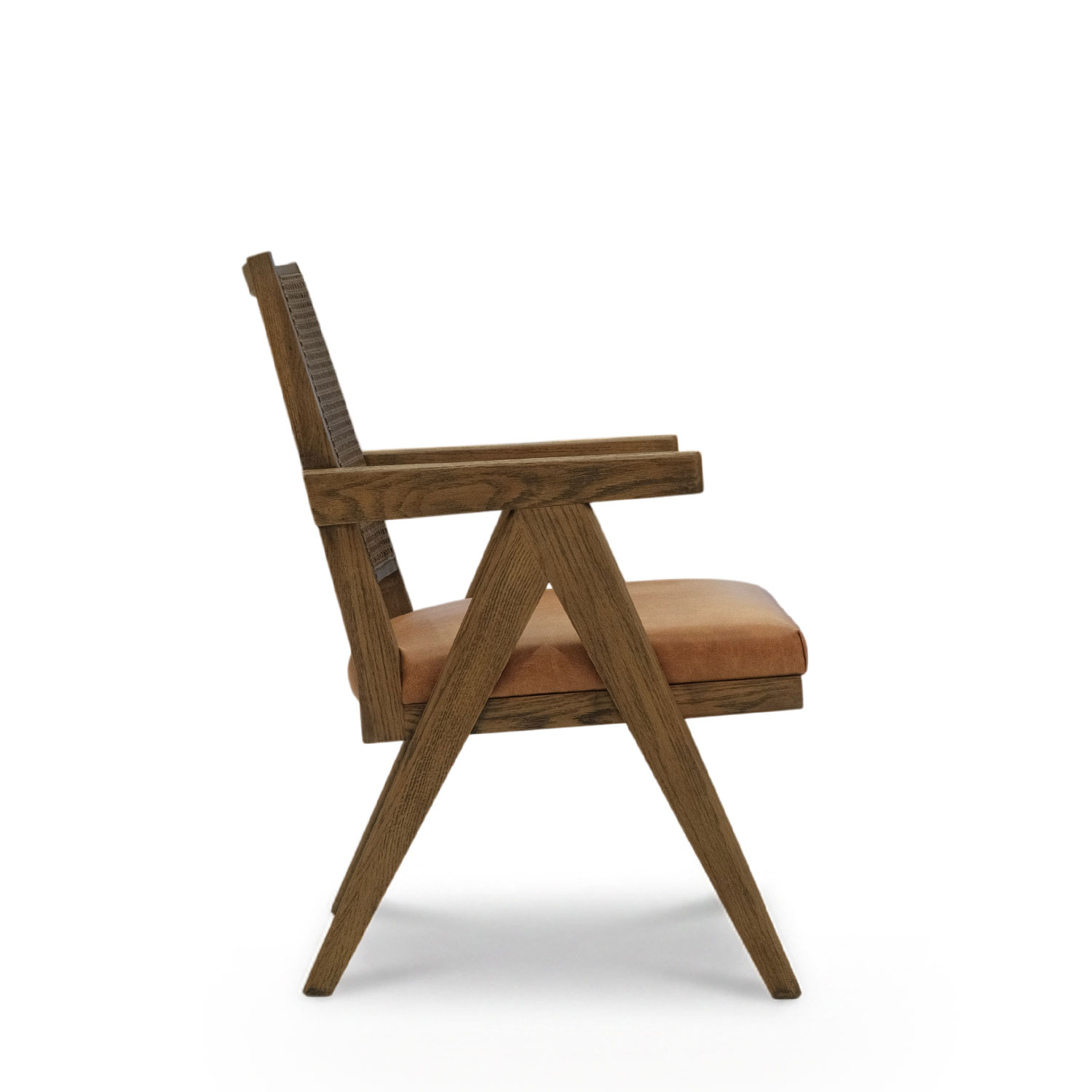 Lombok Rustic Wicker Brown Lounge Chair