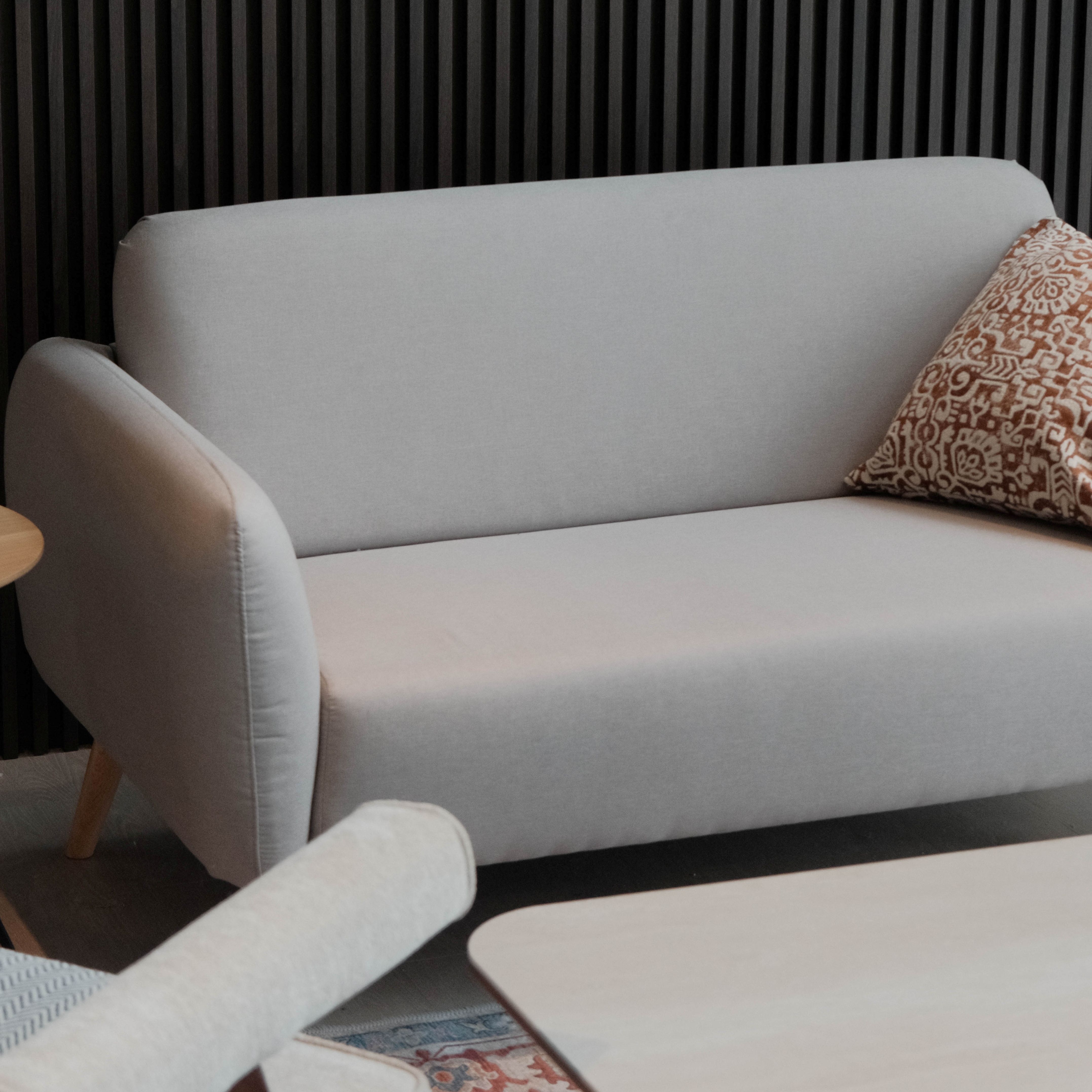 Paige Light Grey Sofa