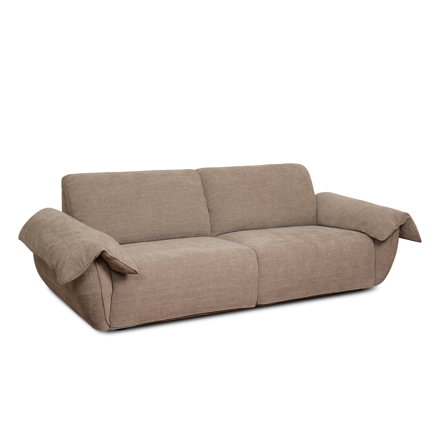 Reynna Sand Brown 3 Seater Sofa