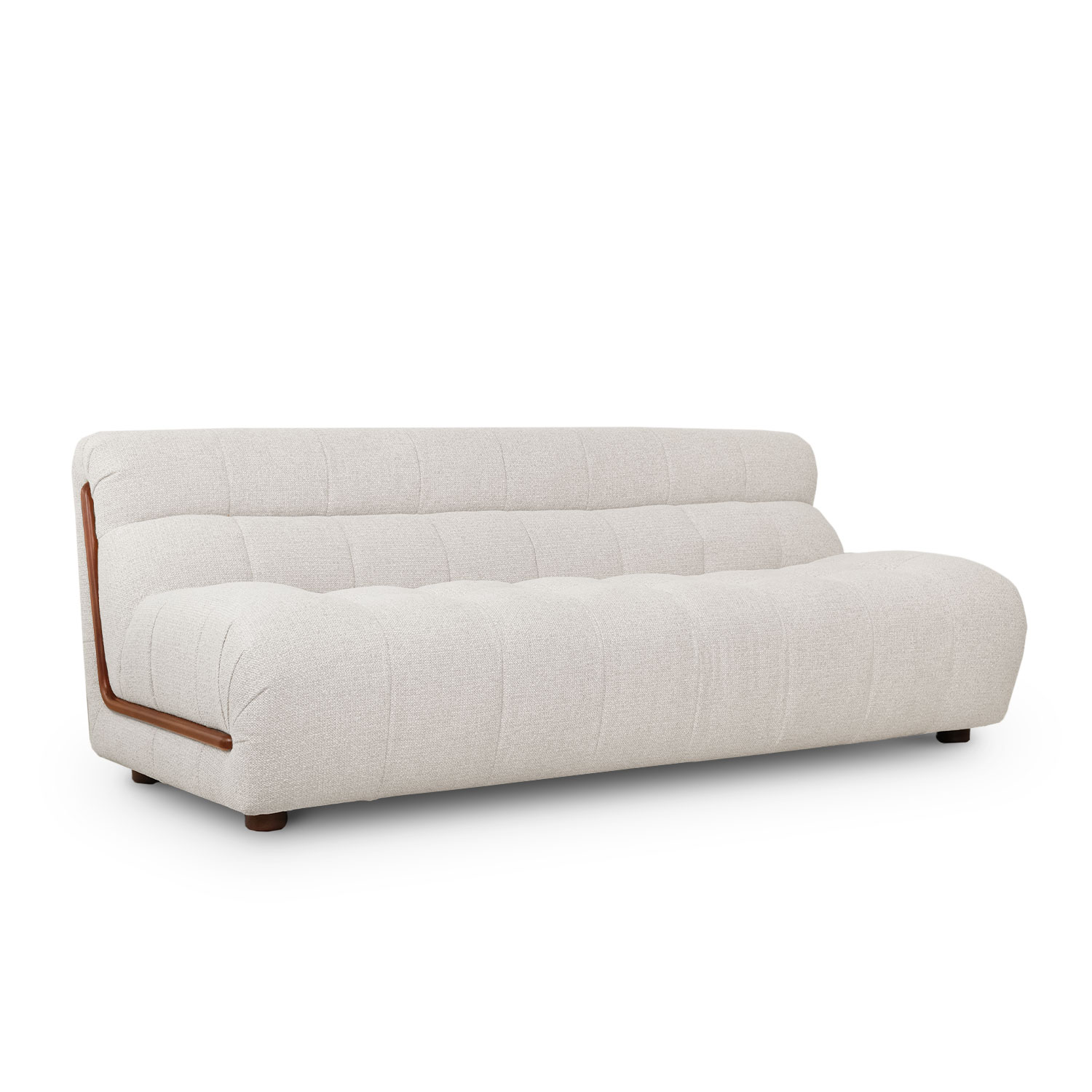 Sylvia Light Grey 3 Seater Sofa