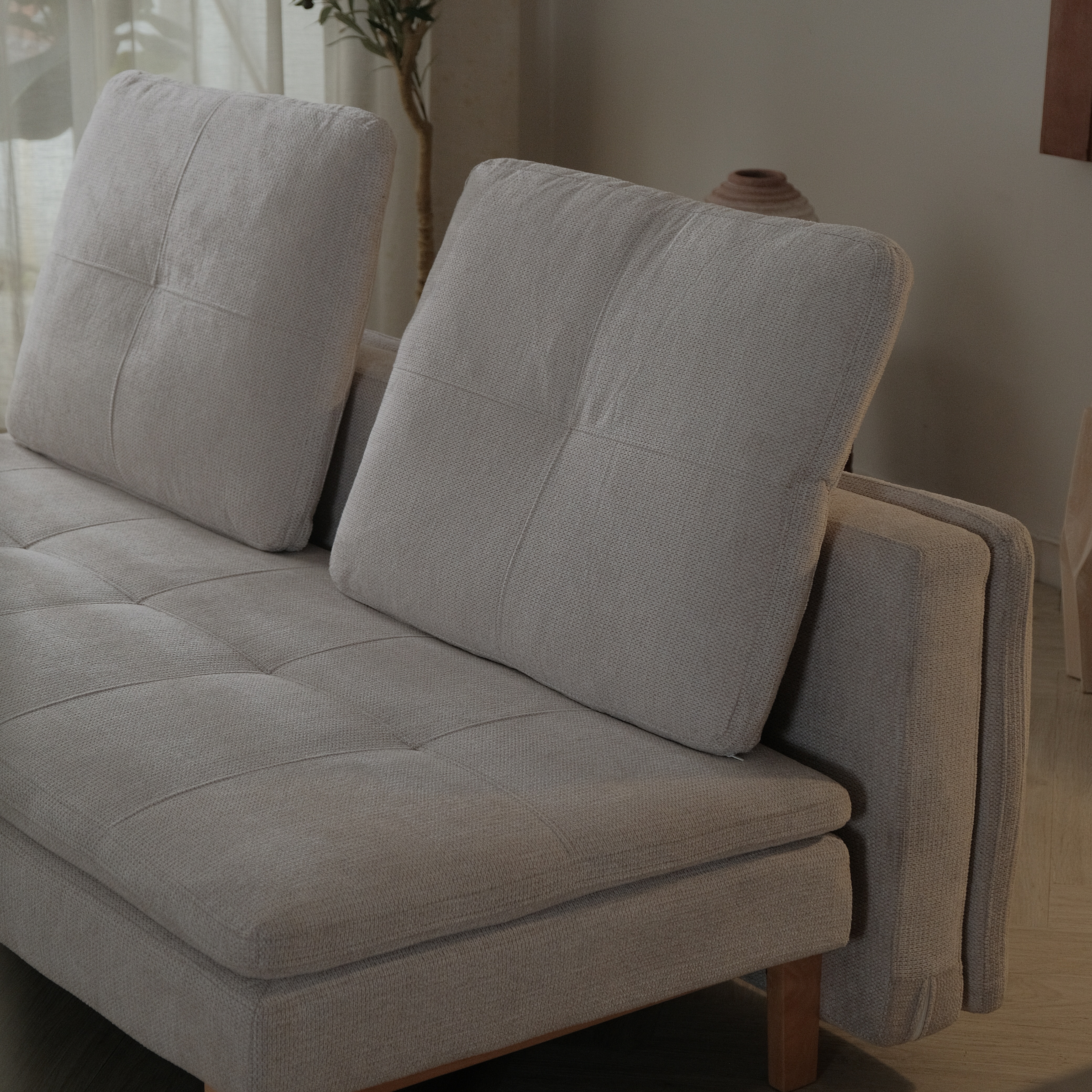 Fio Oatmeal Sofa Bed