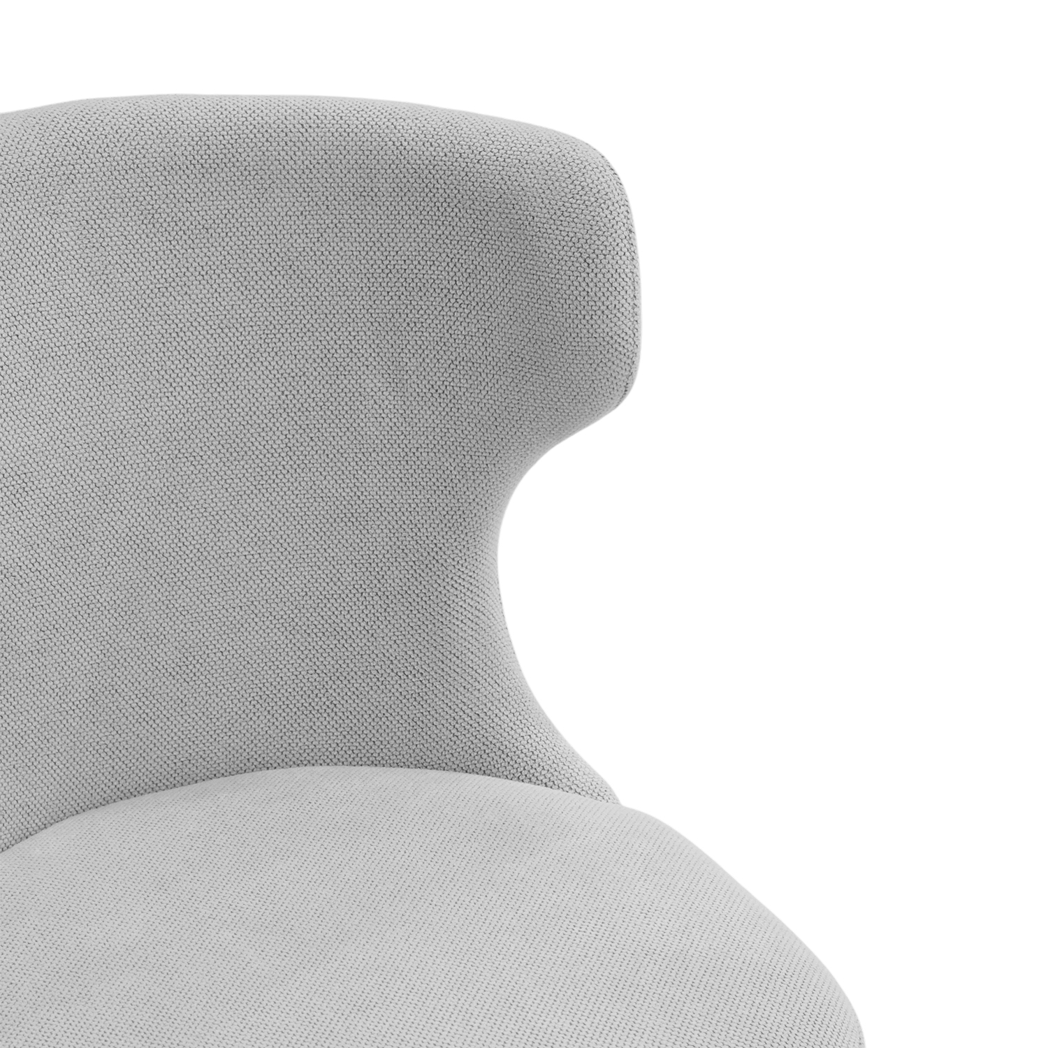 Stellar Ebony Dining Chair Silver Grey