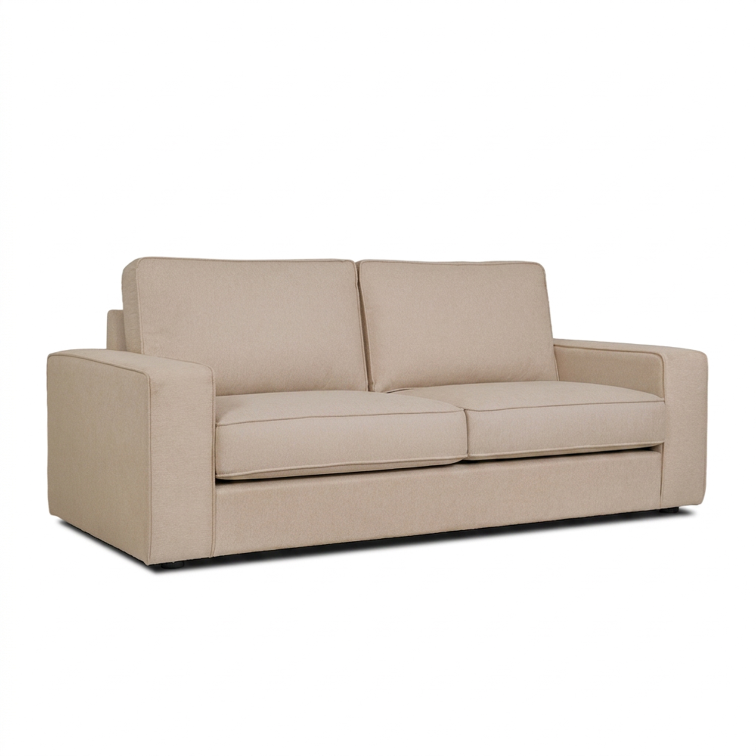 Klaus Light Beige 3 Seater Sofa