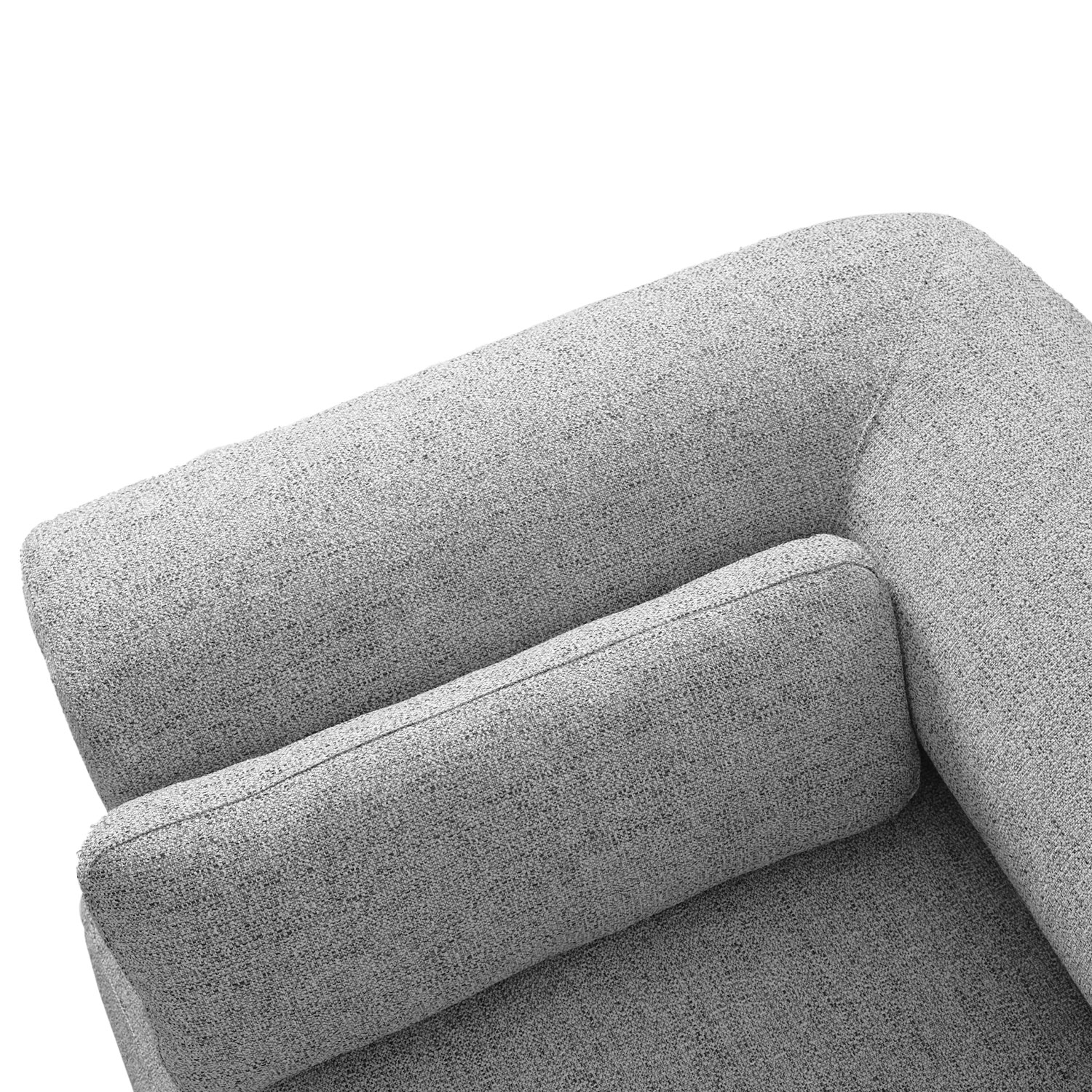 Alessia Stone Grey 3 Seater Sofa