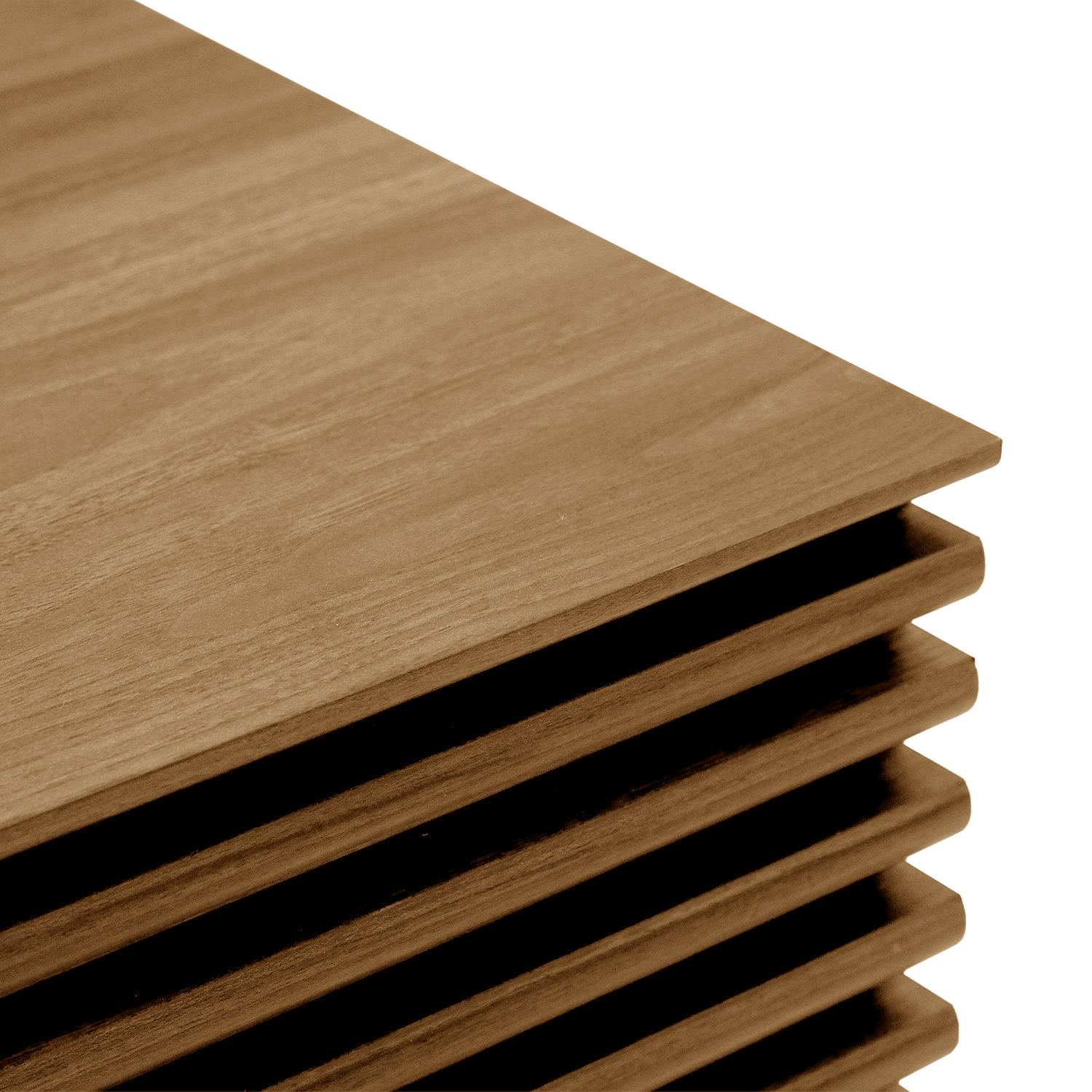 Linear Summer Oak Side Table