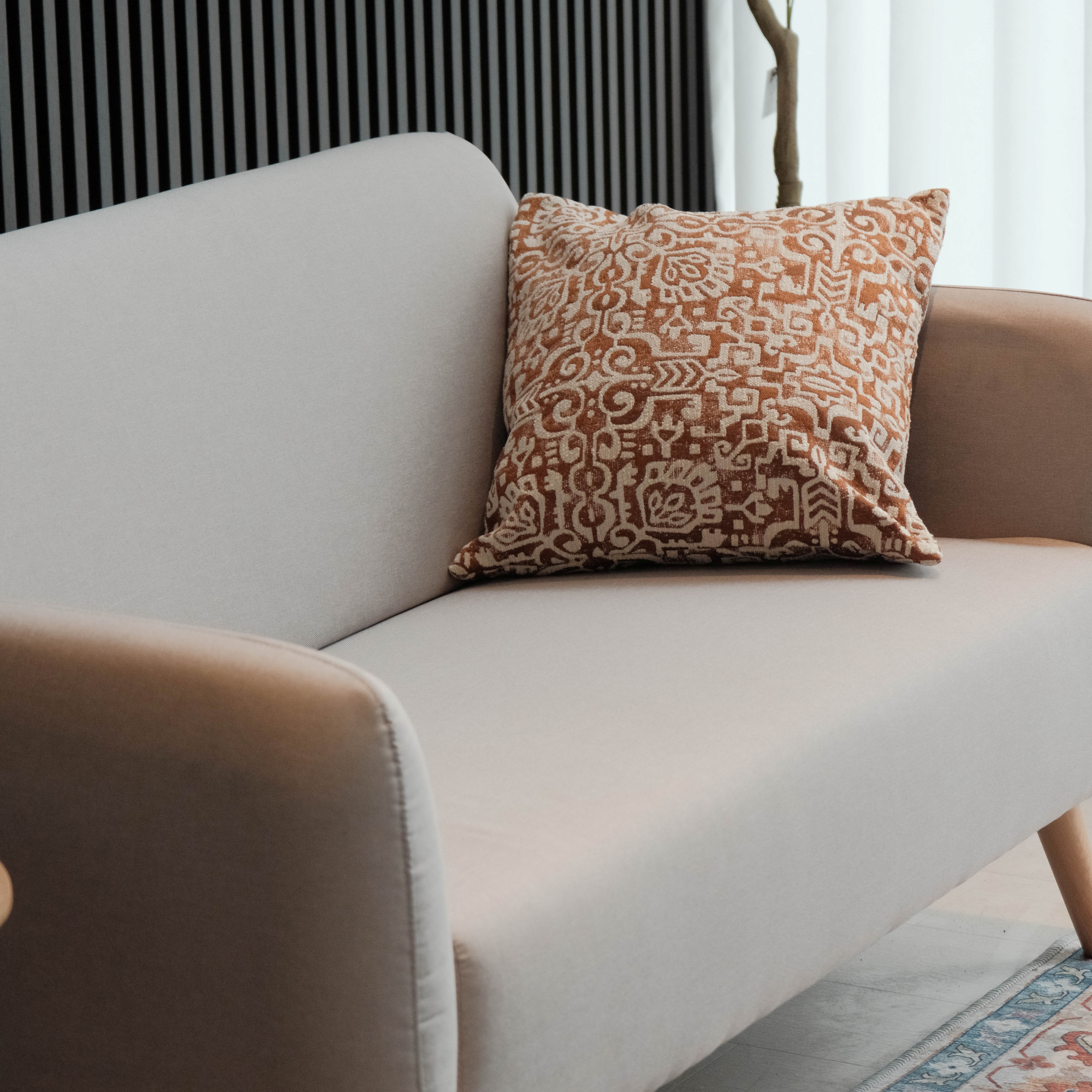 Paige Light Grey Sofa