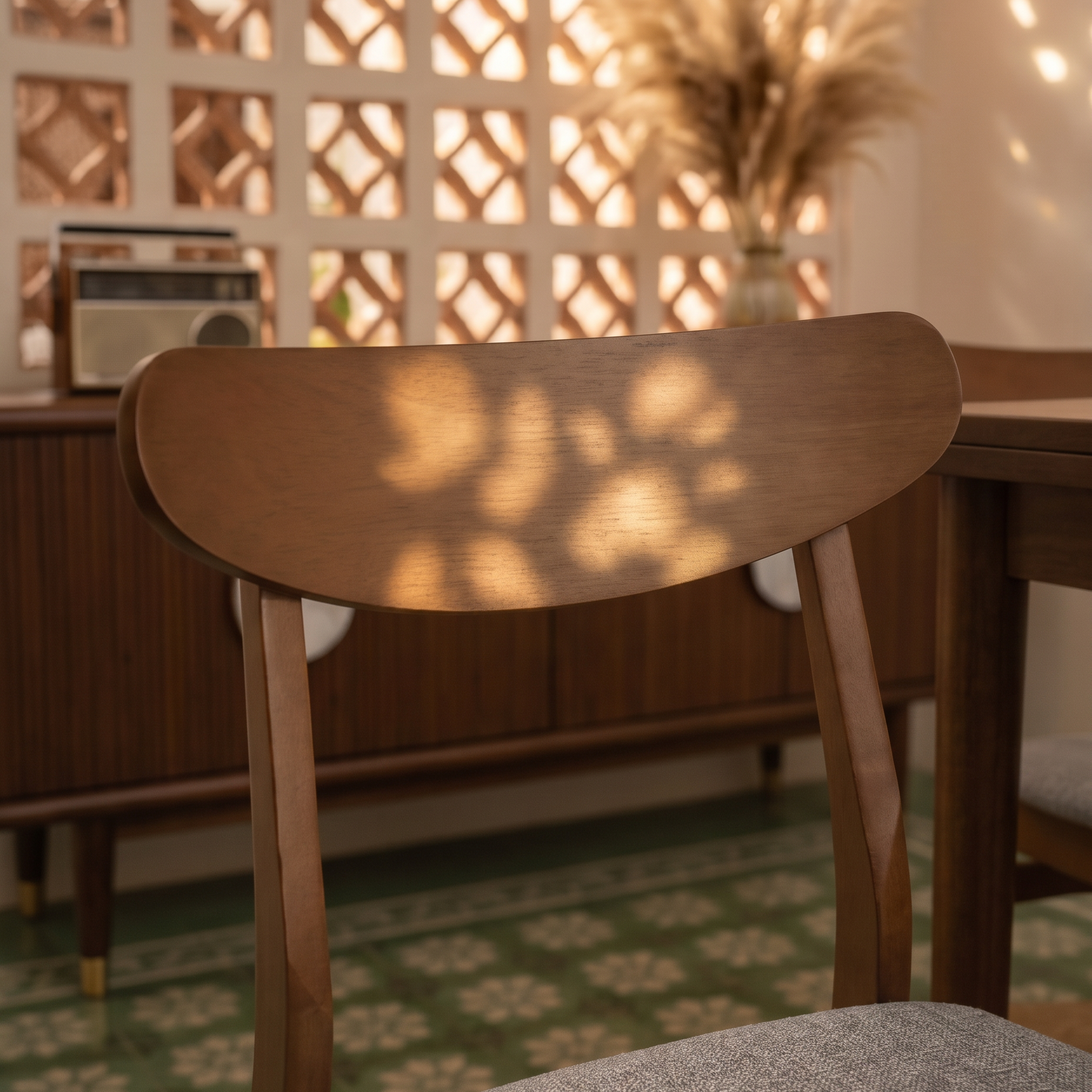 Caspian Dining Chair Cedar Brown
