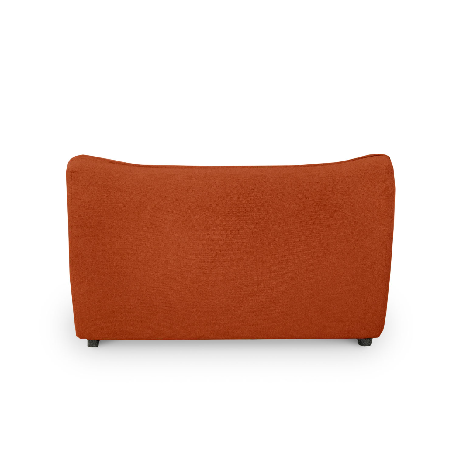 Daphne Umber Brown Modular Armless Sofa