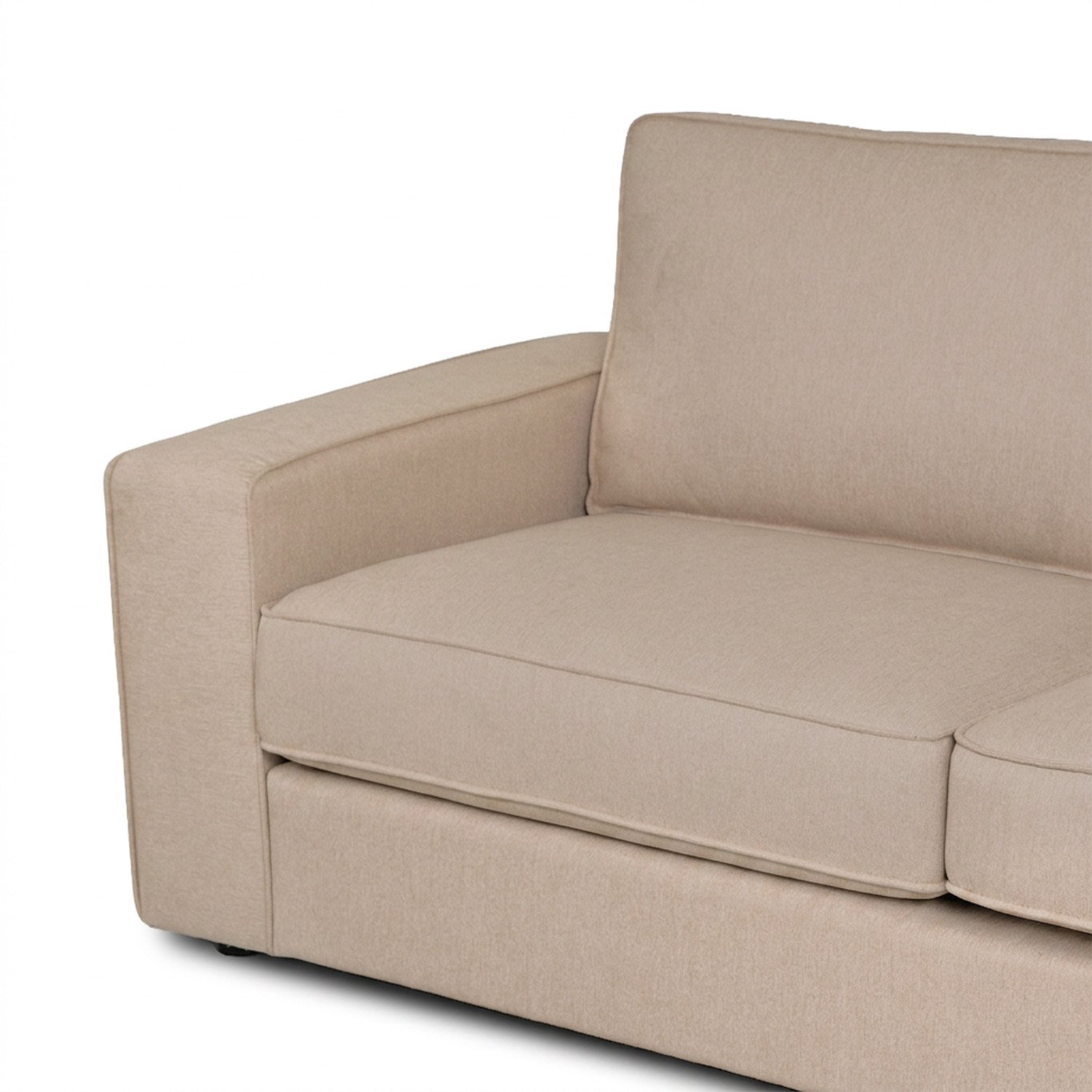 Klaus Light Beige 3 Seater Sofa