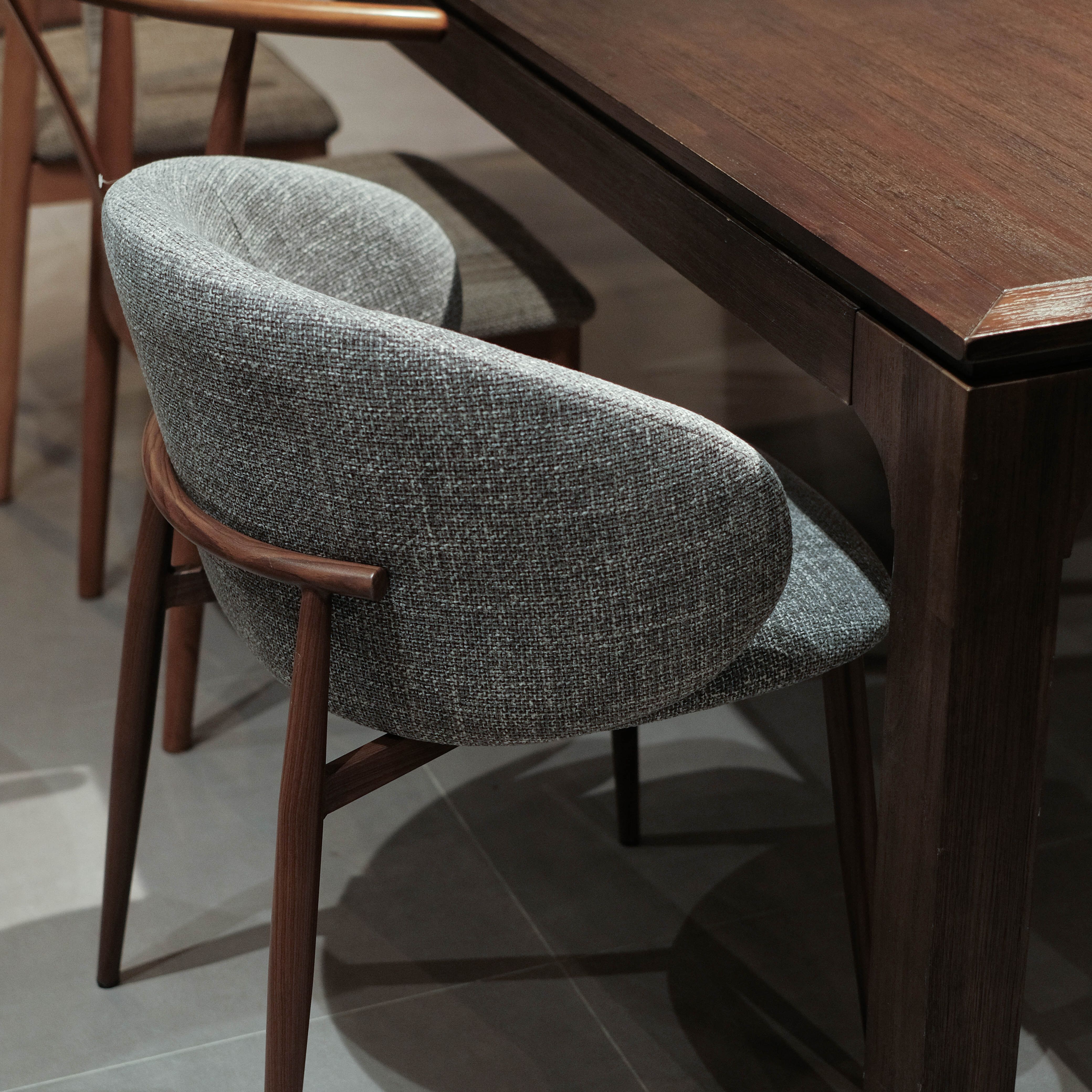 Avril Slate Grey Dining Chair