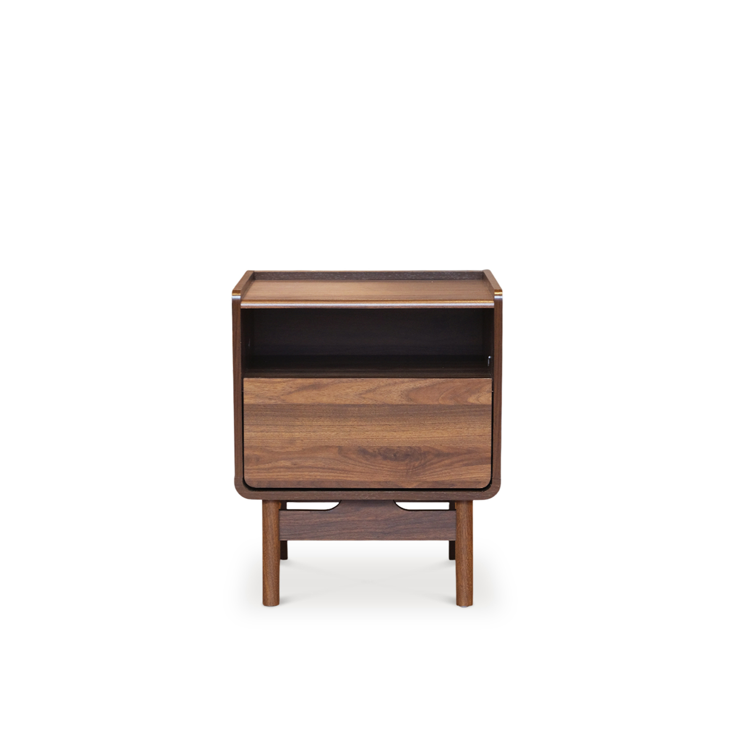 Alba Dark Brown Side Table