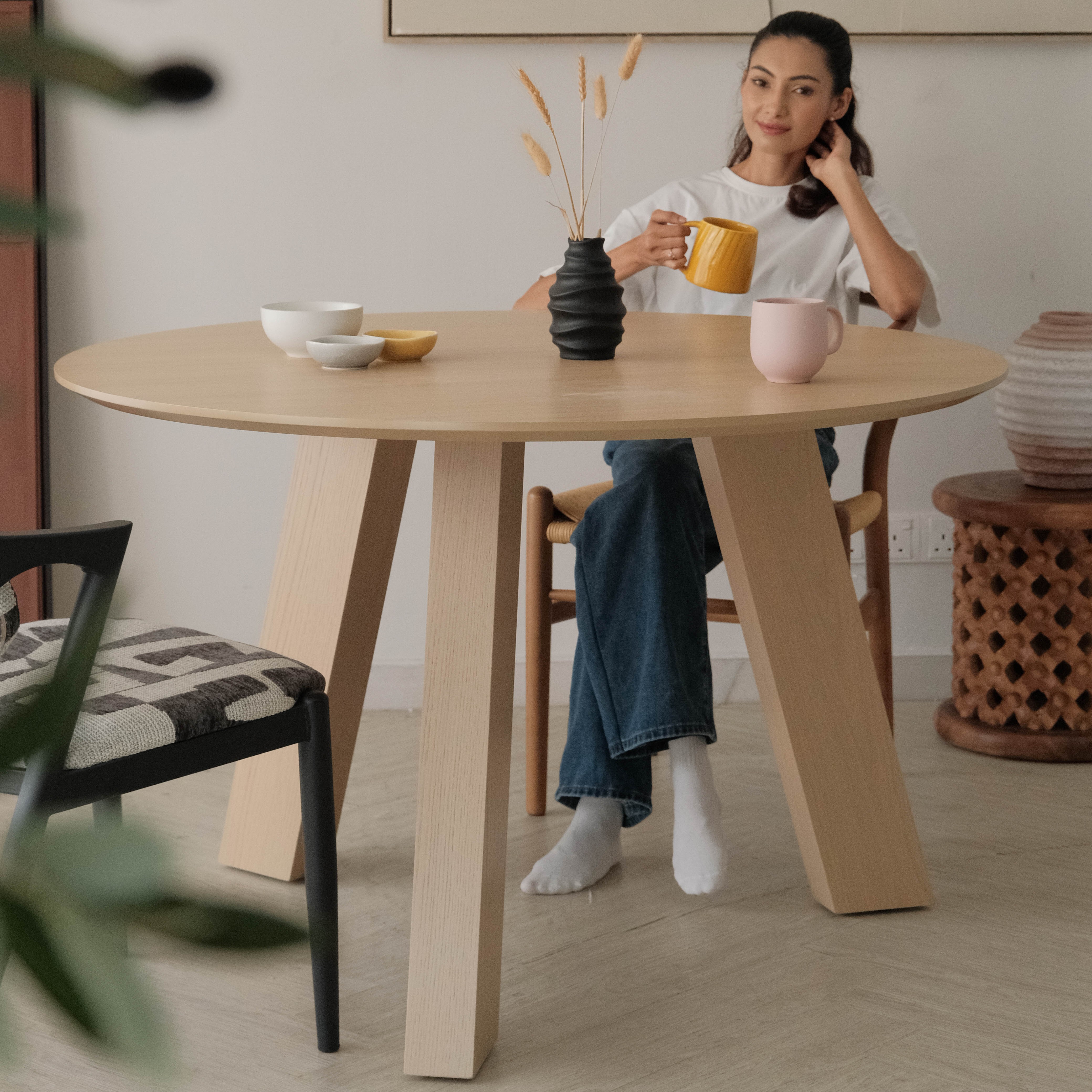 Thomas Natural Round Table 120cm