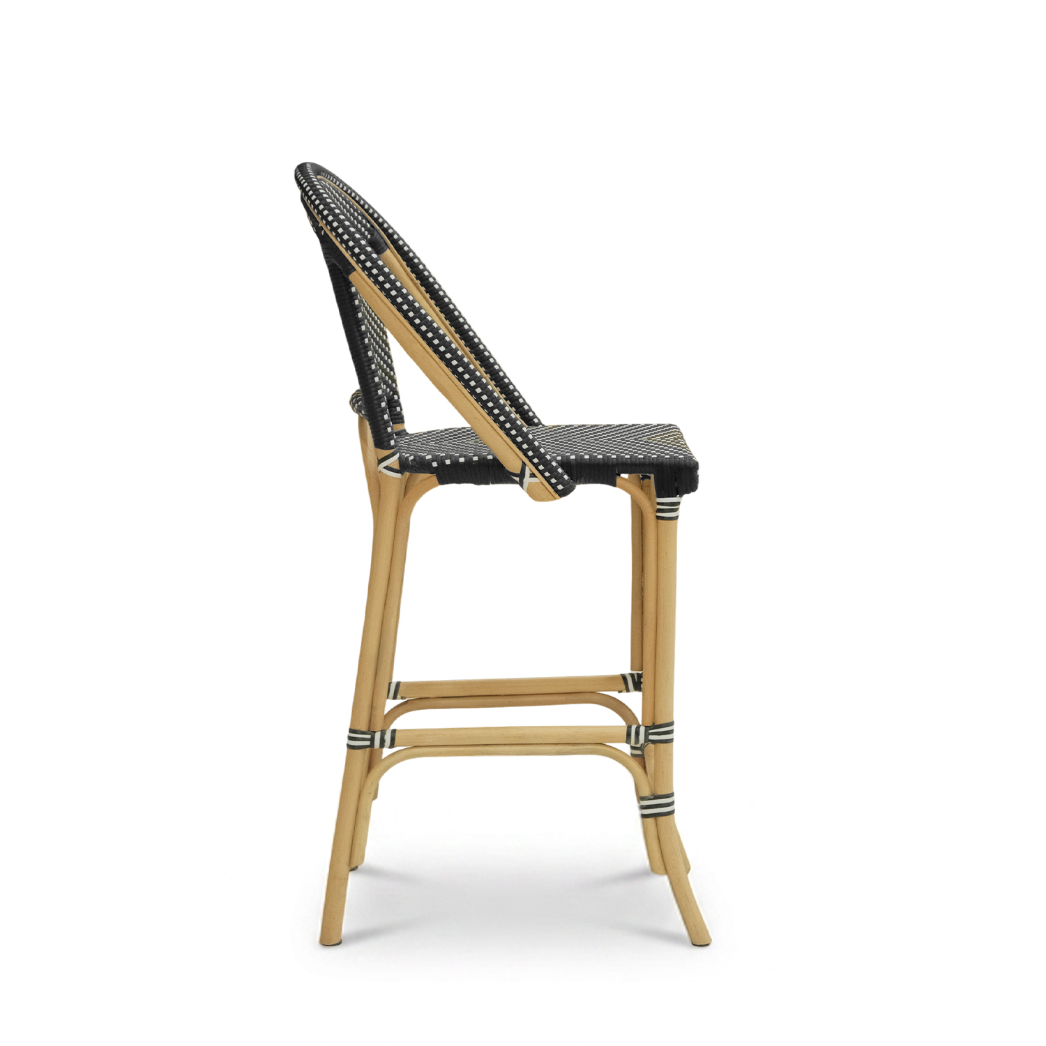 Timor Rattan Counter Stool Ebony