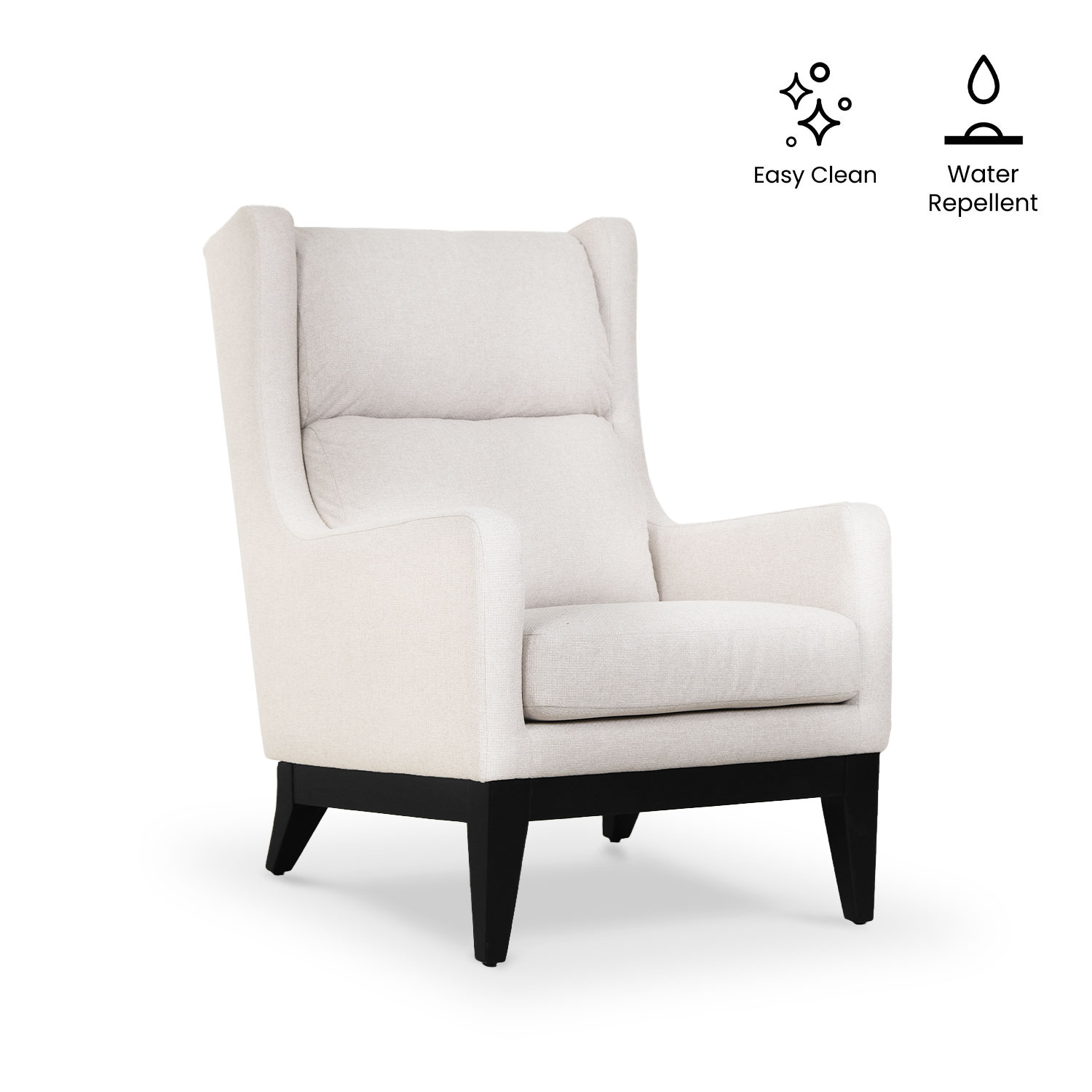 Frida Oatmeal Lounge Chair