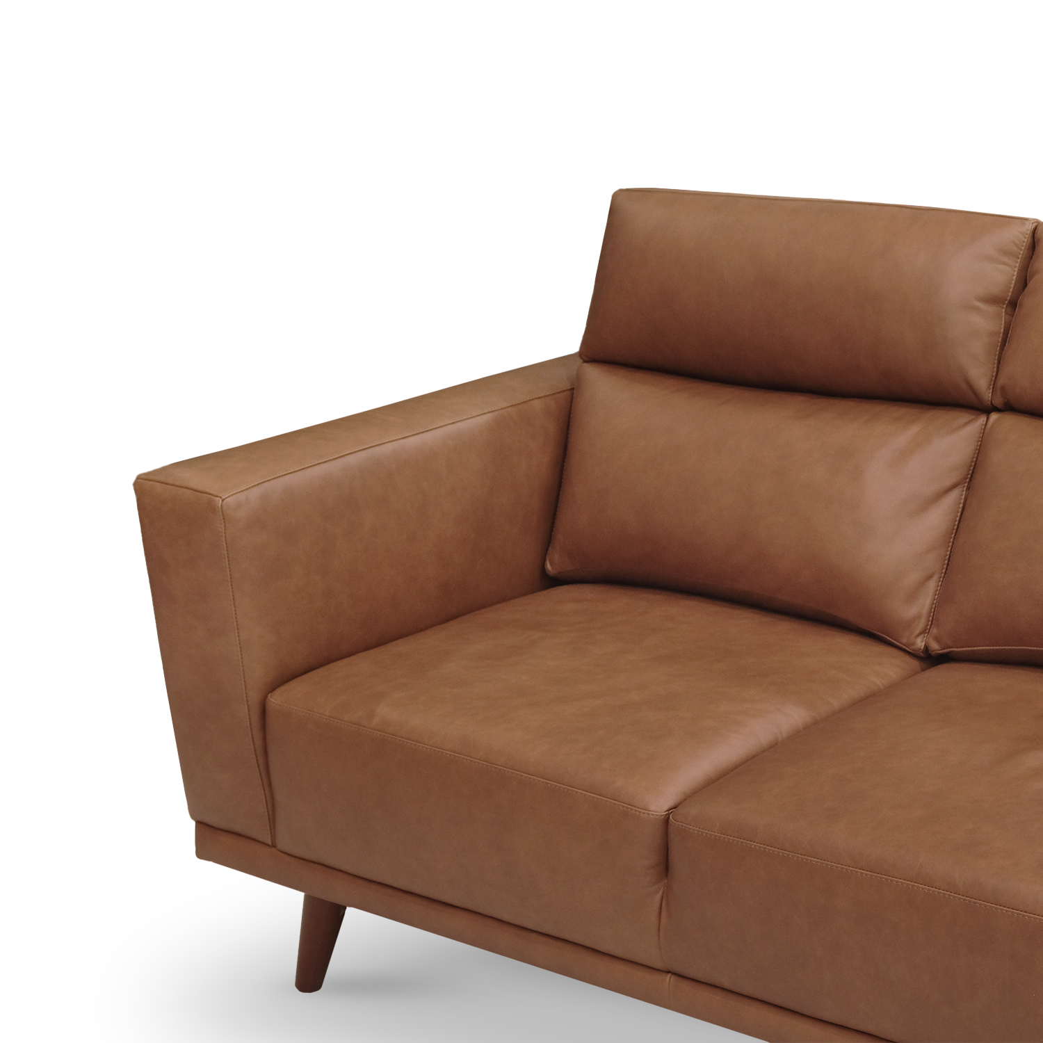 Clemens 3 Seater Sofa Anilina Leather