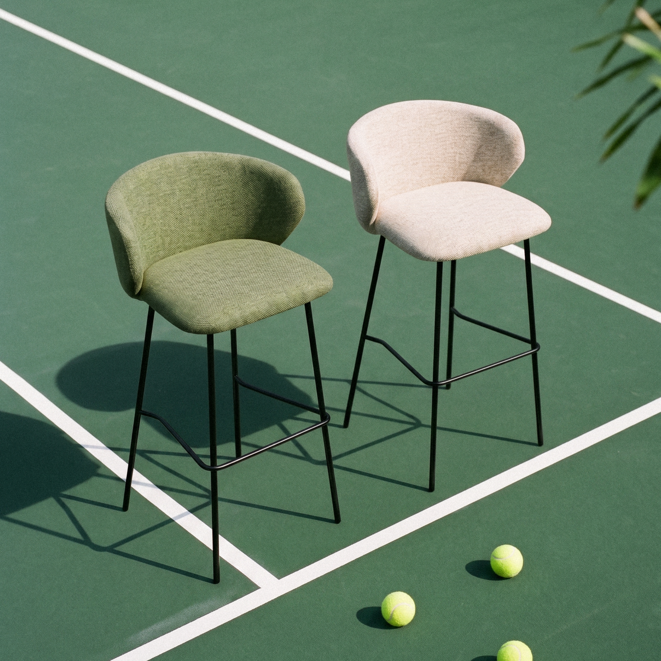 Vera Forest Green Bar Stool