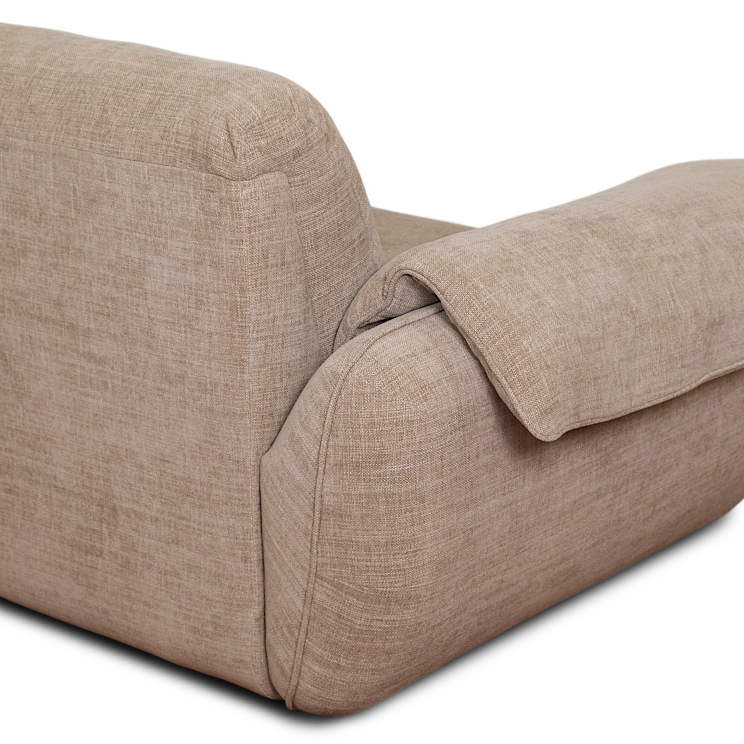 Reynna Sand Brown 3 Seater Sofa