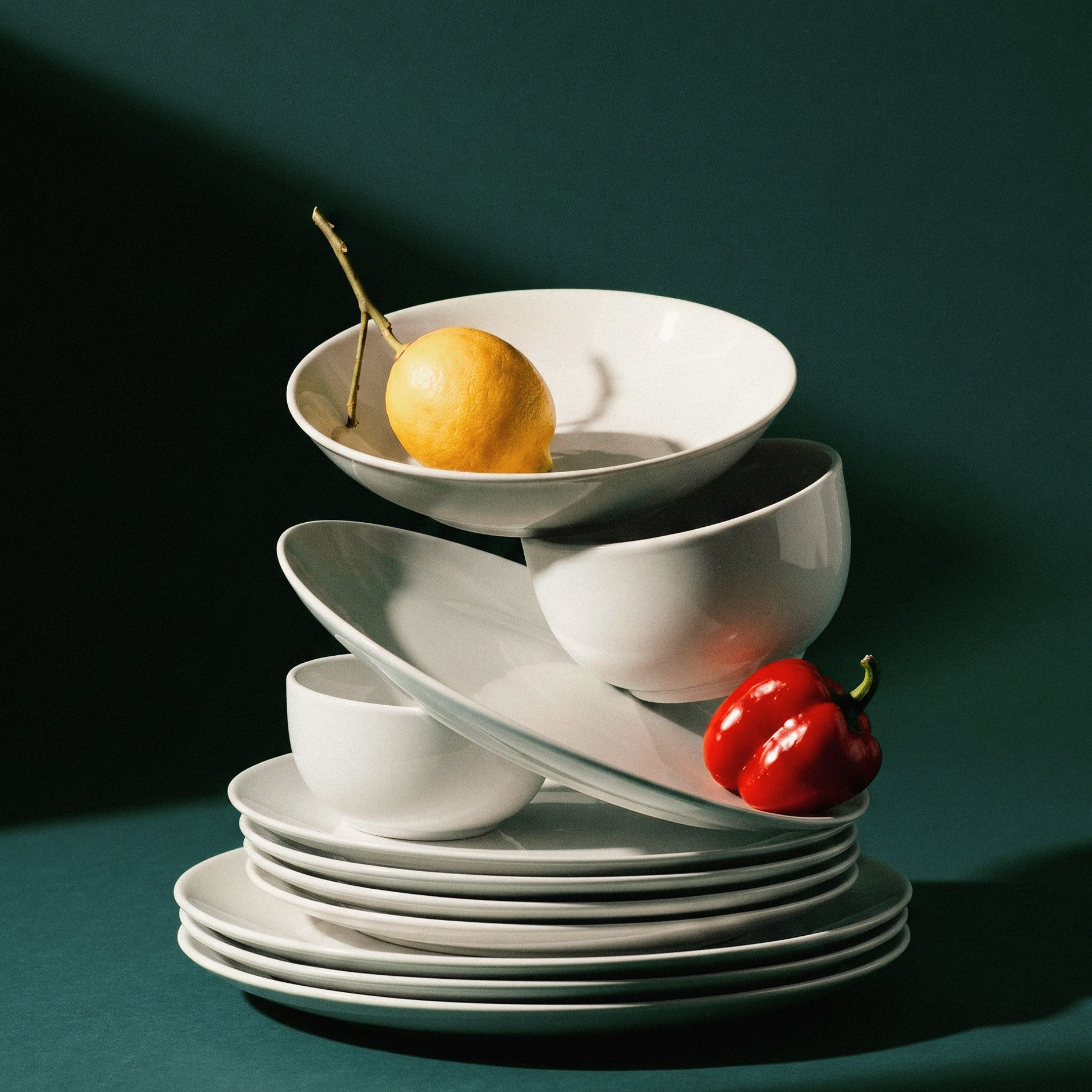 Journée Off-White Dinner Plate