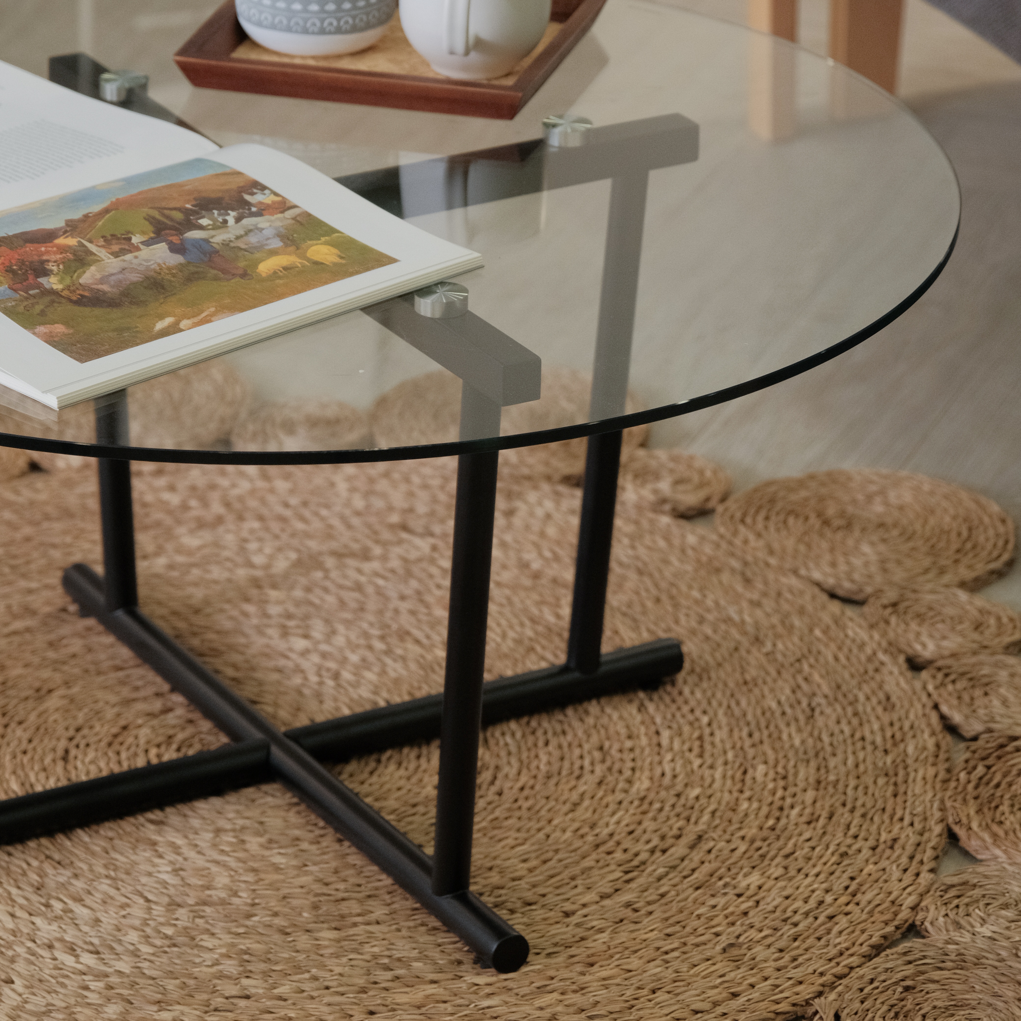 Evan Round Coffee Table