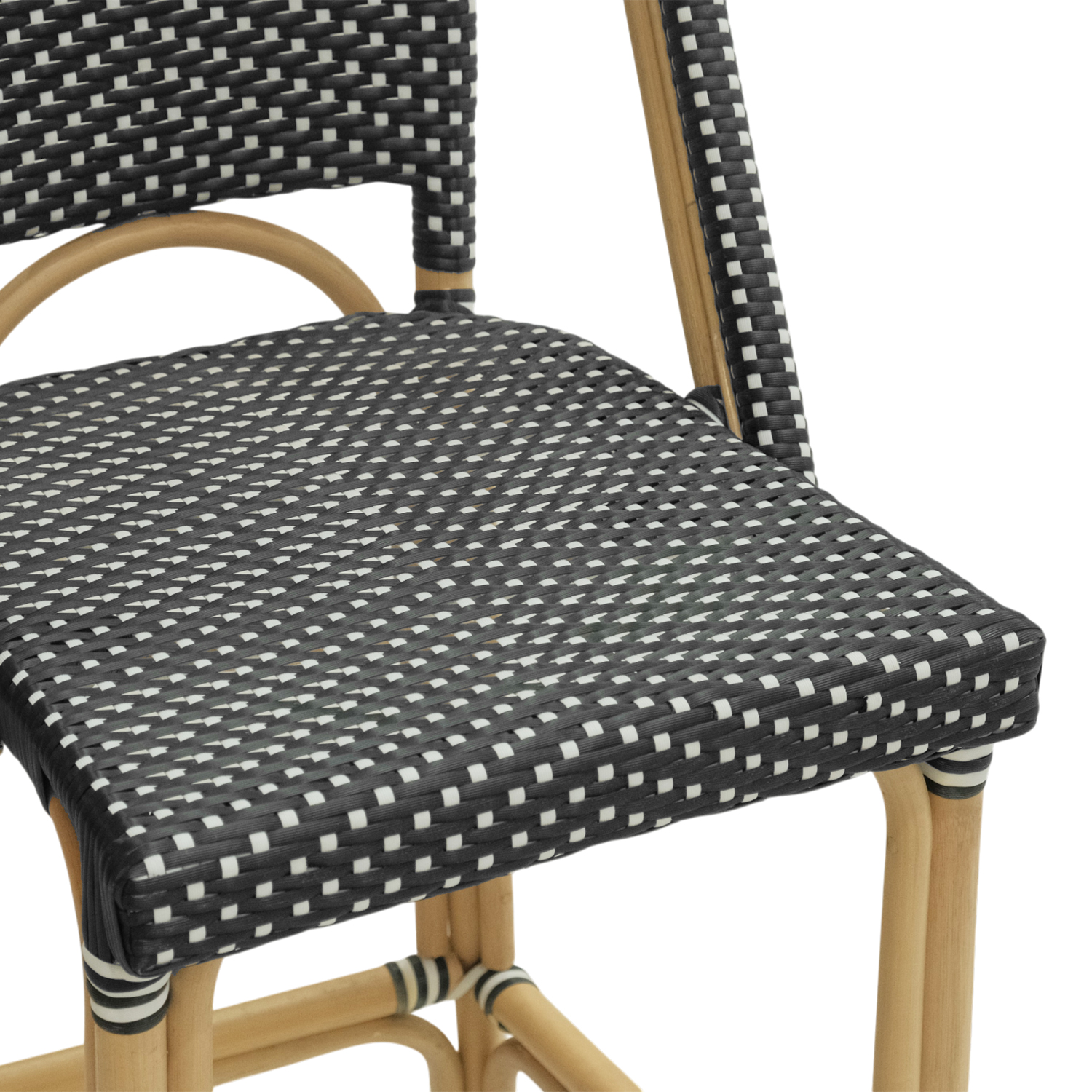 Timor Rattan Counter Stool Ebony