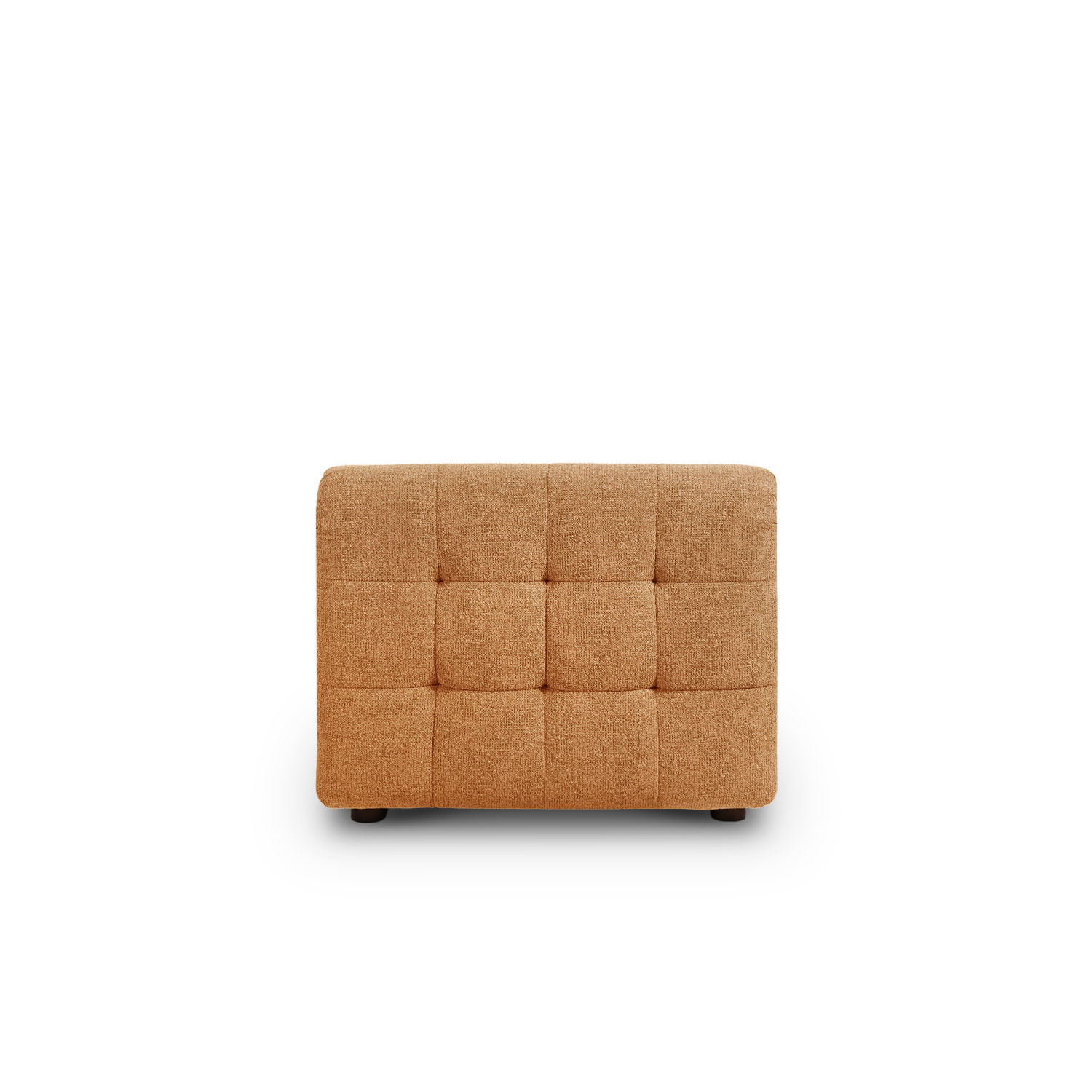 Sylvia Copper Brown 1 Seater Sofa