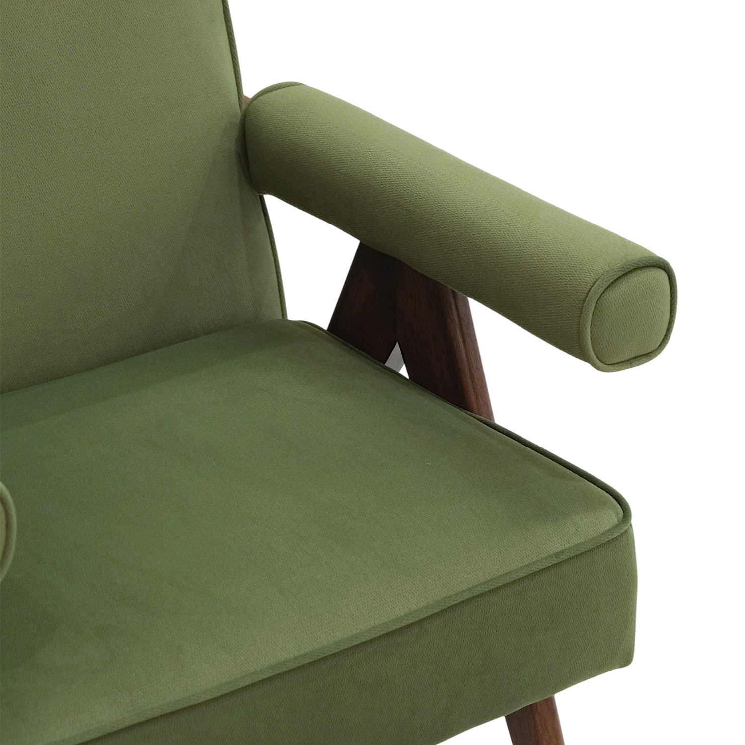 Joelle Retro Green Lounge Chair