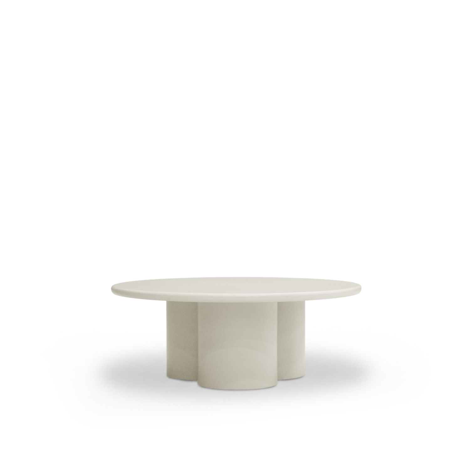 Olaria Cream Round Coffee Table
