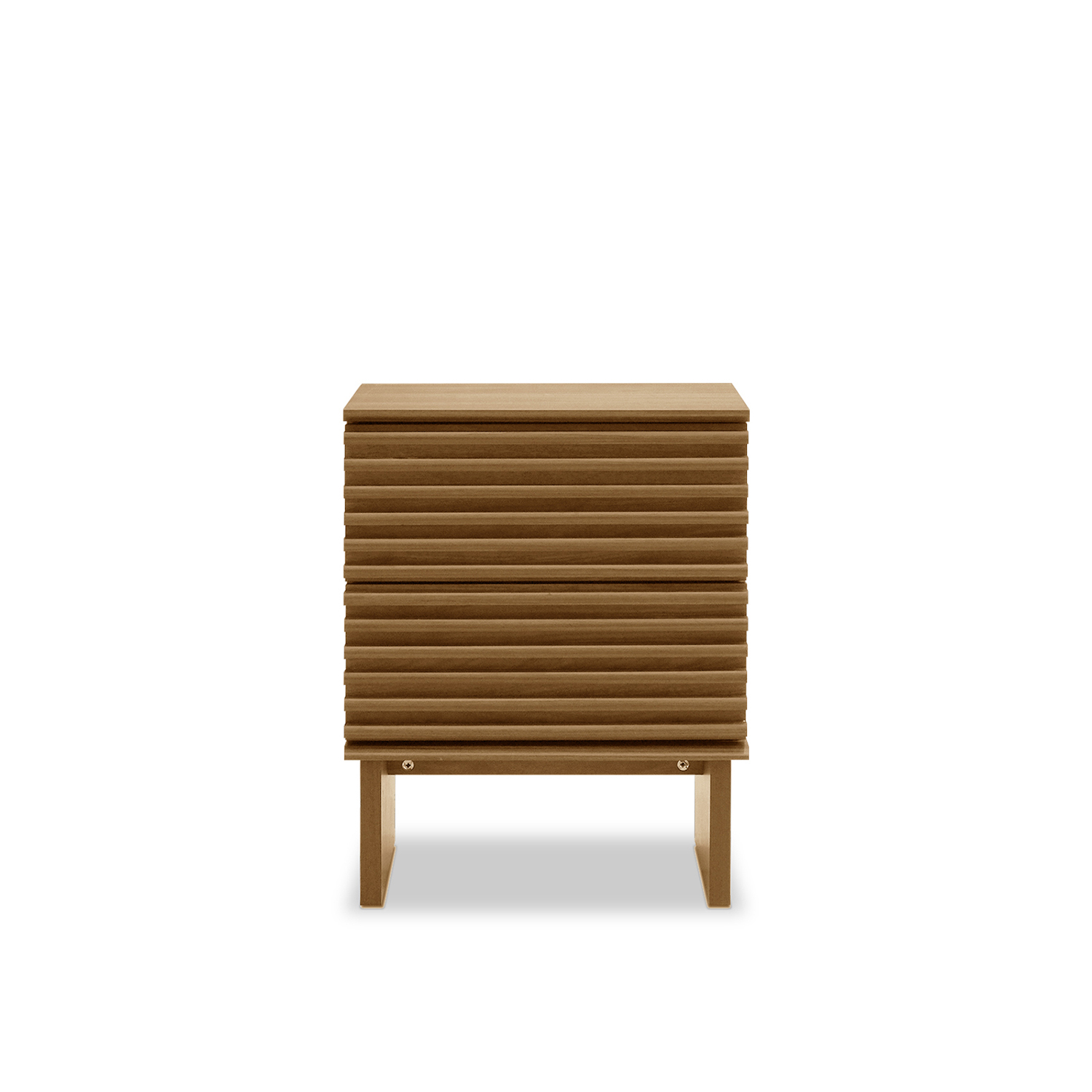 Linear Summer Oak Side Table