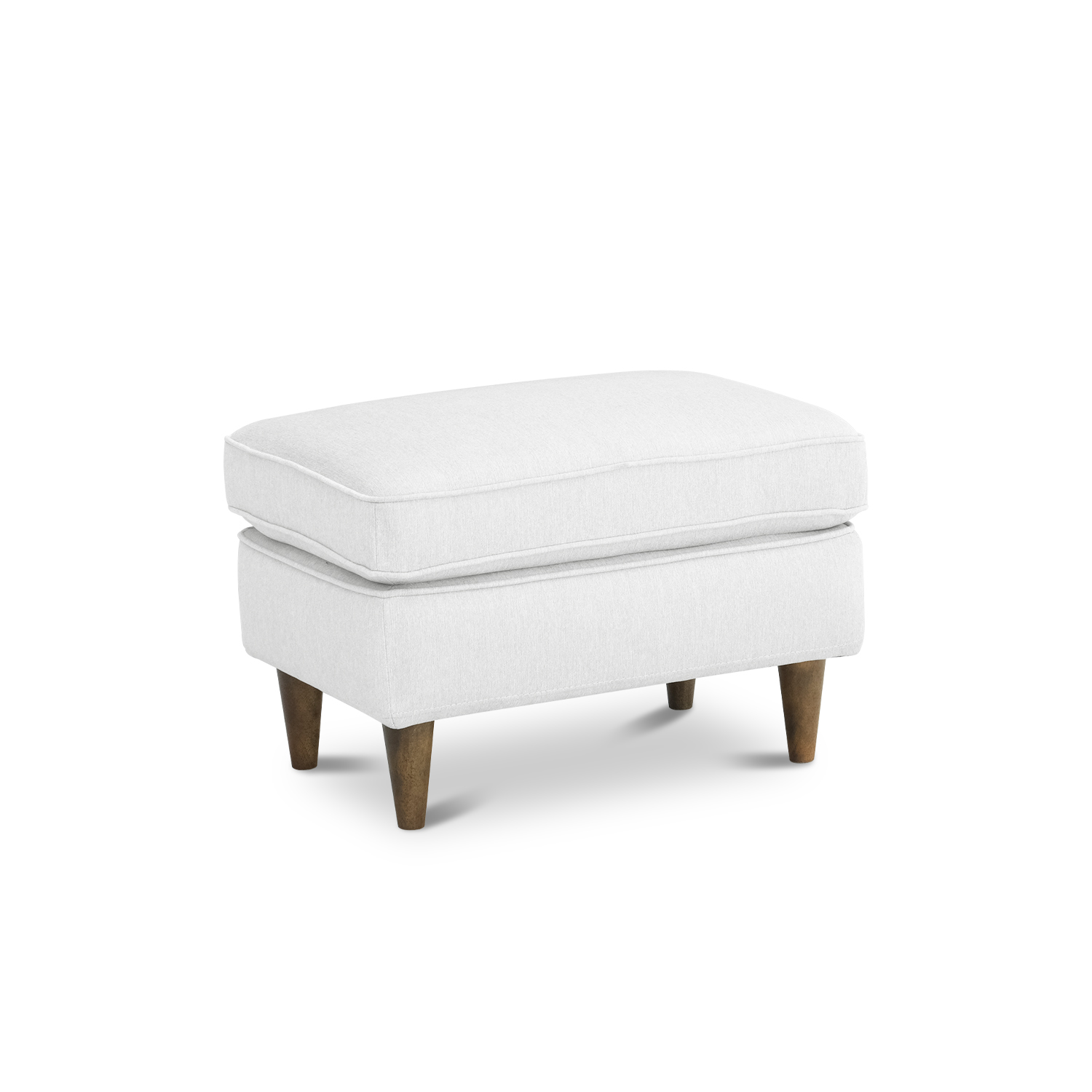 Flynn Light Grey Footstool