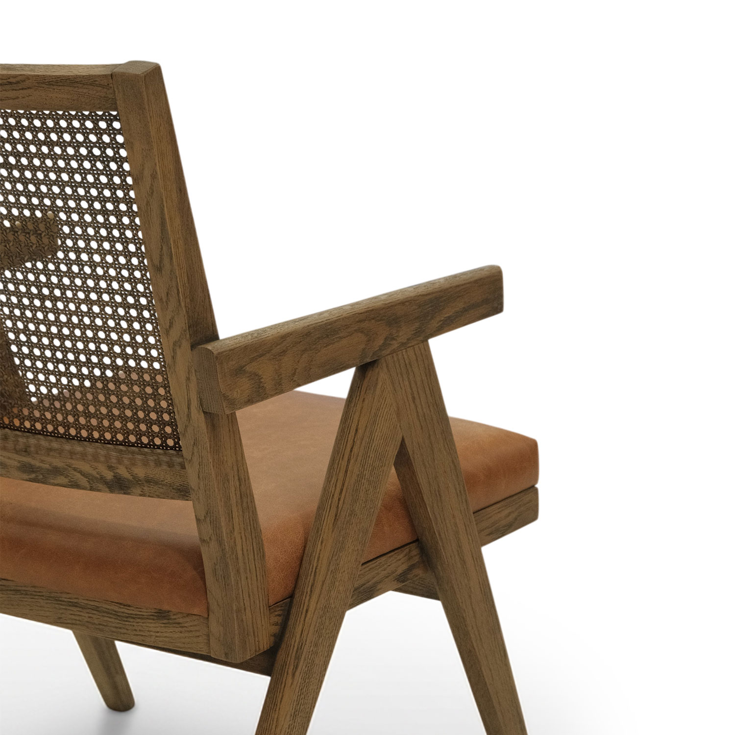 Lombok Rustic Wicker Brown Lounge Chair